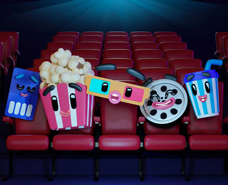 CINEMATICA — Брендинг, Графика на Dprofile