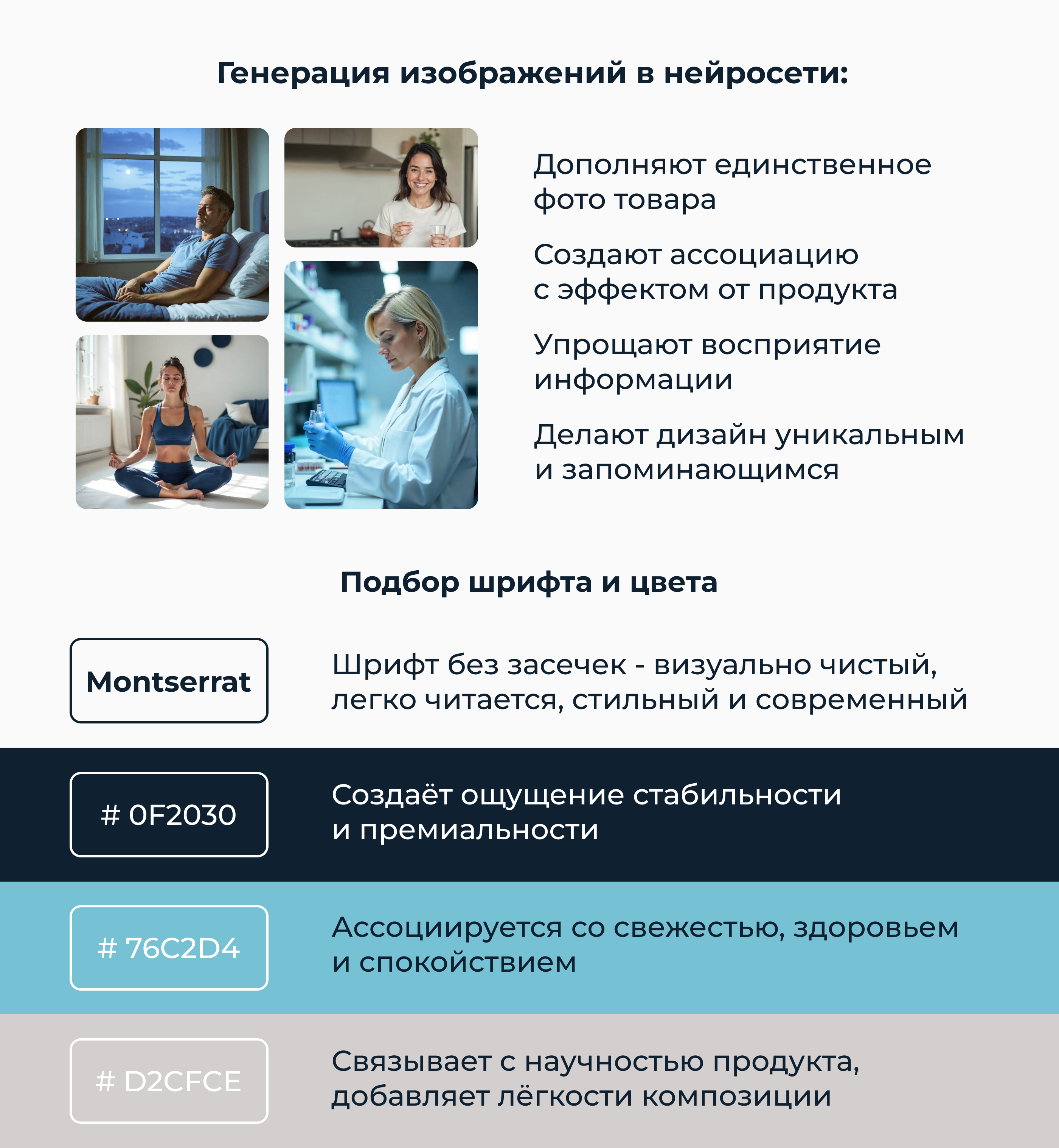 Разработка карточки «под ключ» для товара Магний  L-треонат — Изображение №3 — Графика на Dprofile