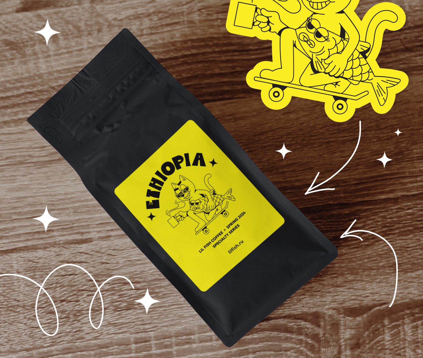 Персонаж для кофейной упаковки — Изображение №4 — Брендинг, Иллюстрация на Dprofile