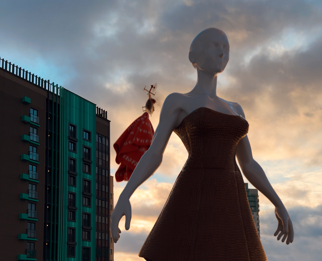 "Dummy" Clothes Animation — 3D, Анимация на Dprofile