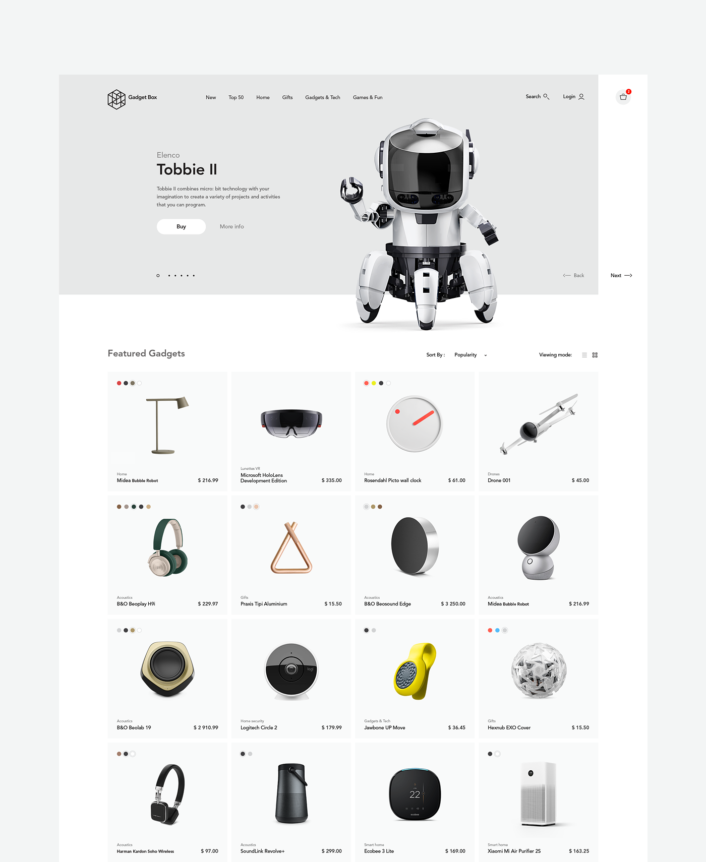 Gadget Box — Изображение №17 — Интерфейсы, Брендинг на Dprofile