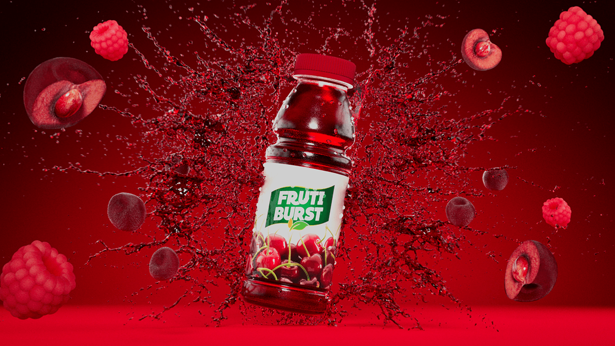 FRUTI BURST | Сок | 3D Motion — Изображение №5 — 3D, Анимация на Dprofile