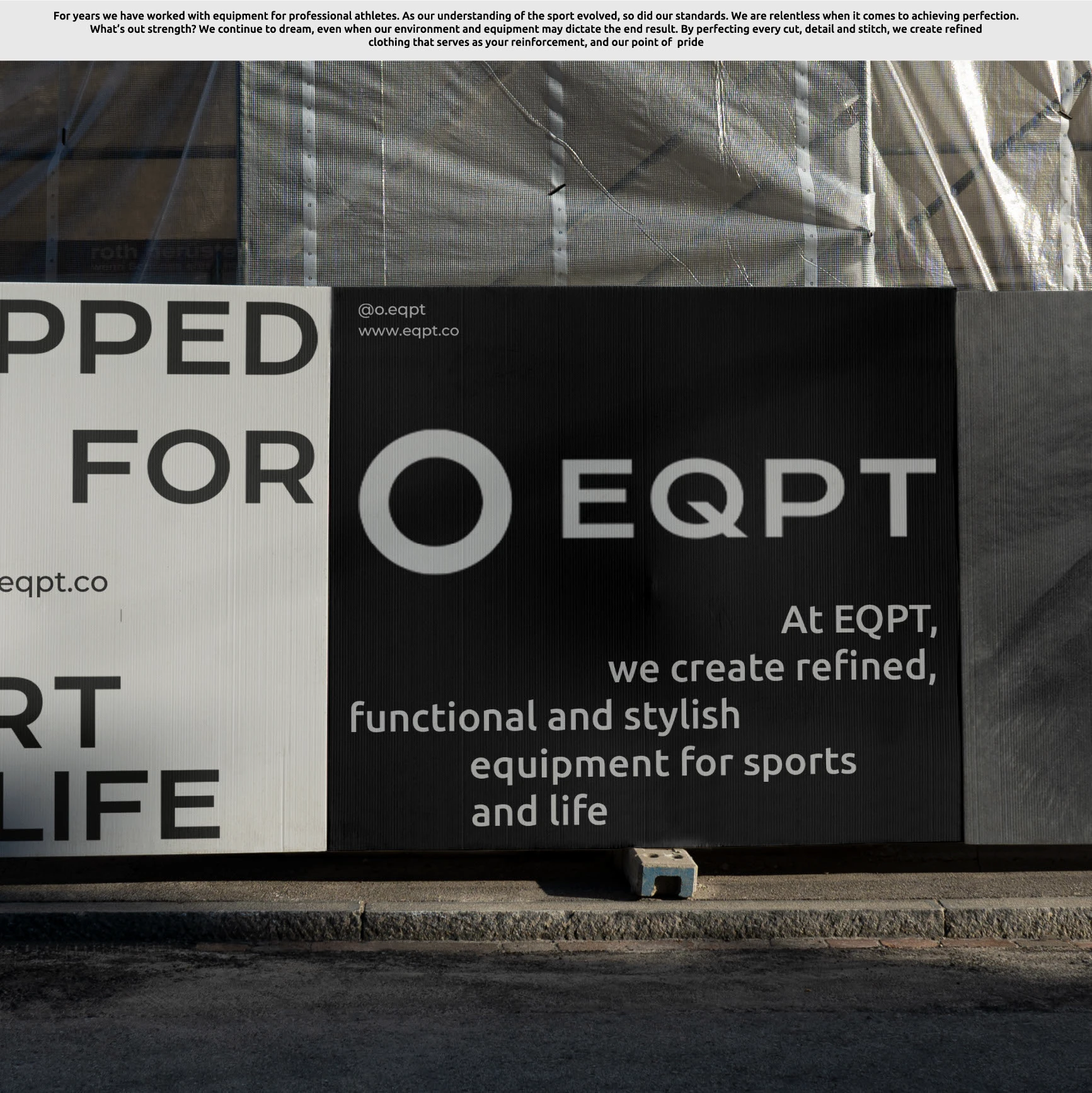 EQPT/Identity — Изображение №12 — Брендинг на Dprofile
