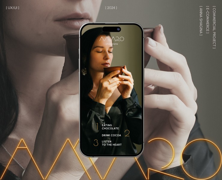 Amaro — Интерфейсы, Брендинг на Dprofile