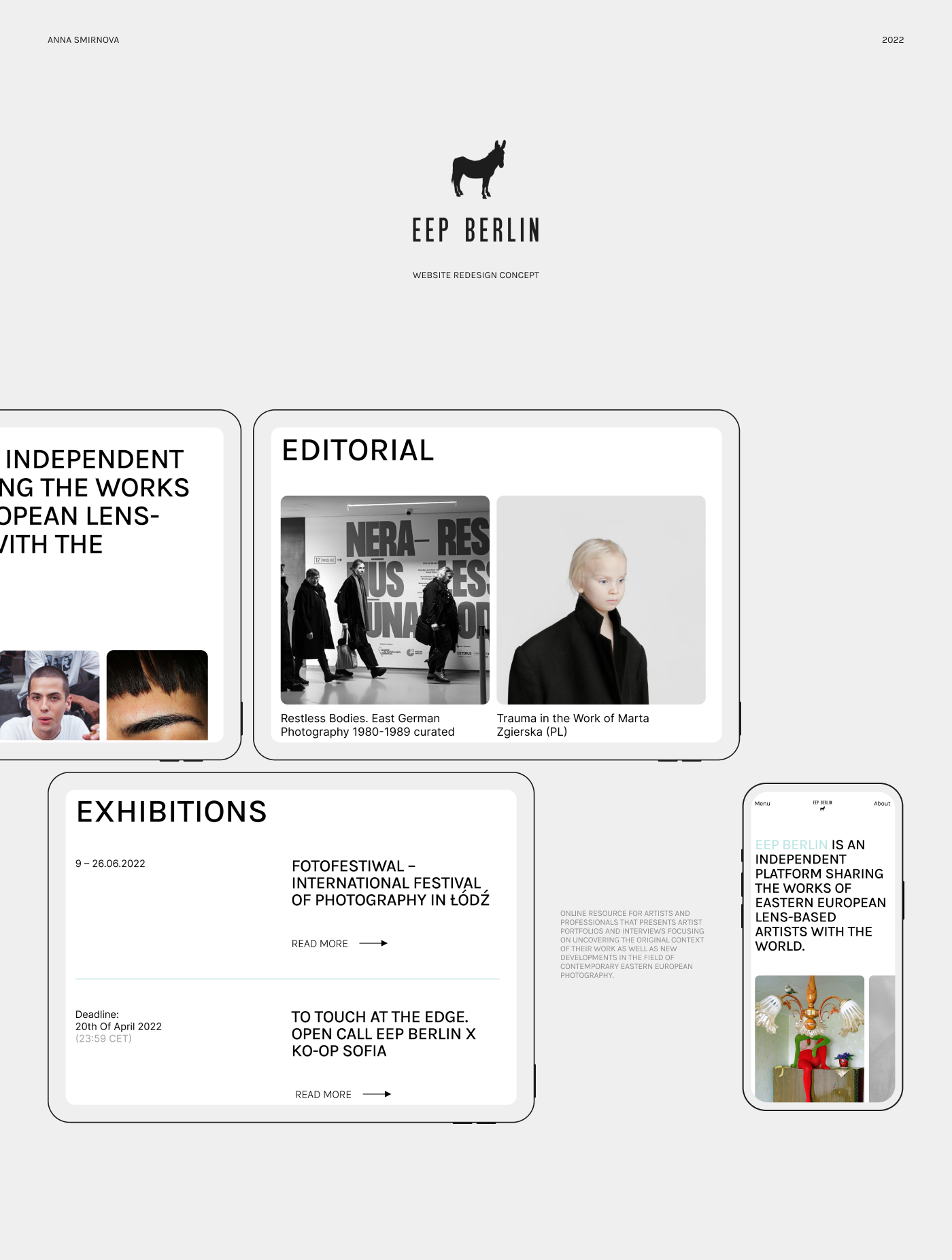 EEP Berlin website — Изображение №1 — Интерфейсы на Dprofile