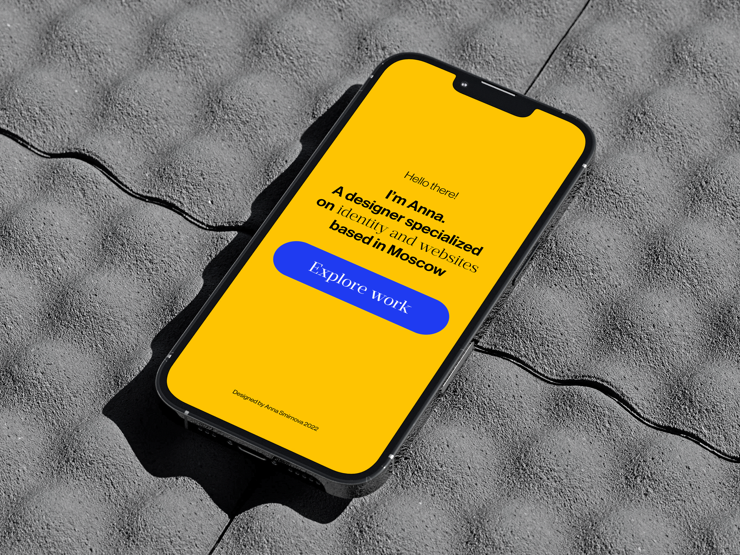 Portfolio Website — Изображение №5 — Интерфейсы на Dprofile