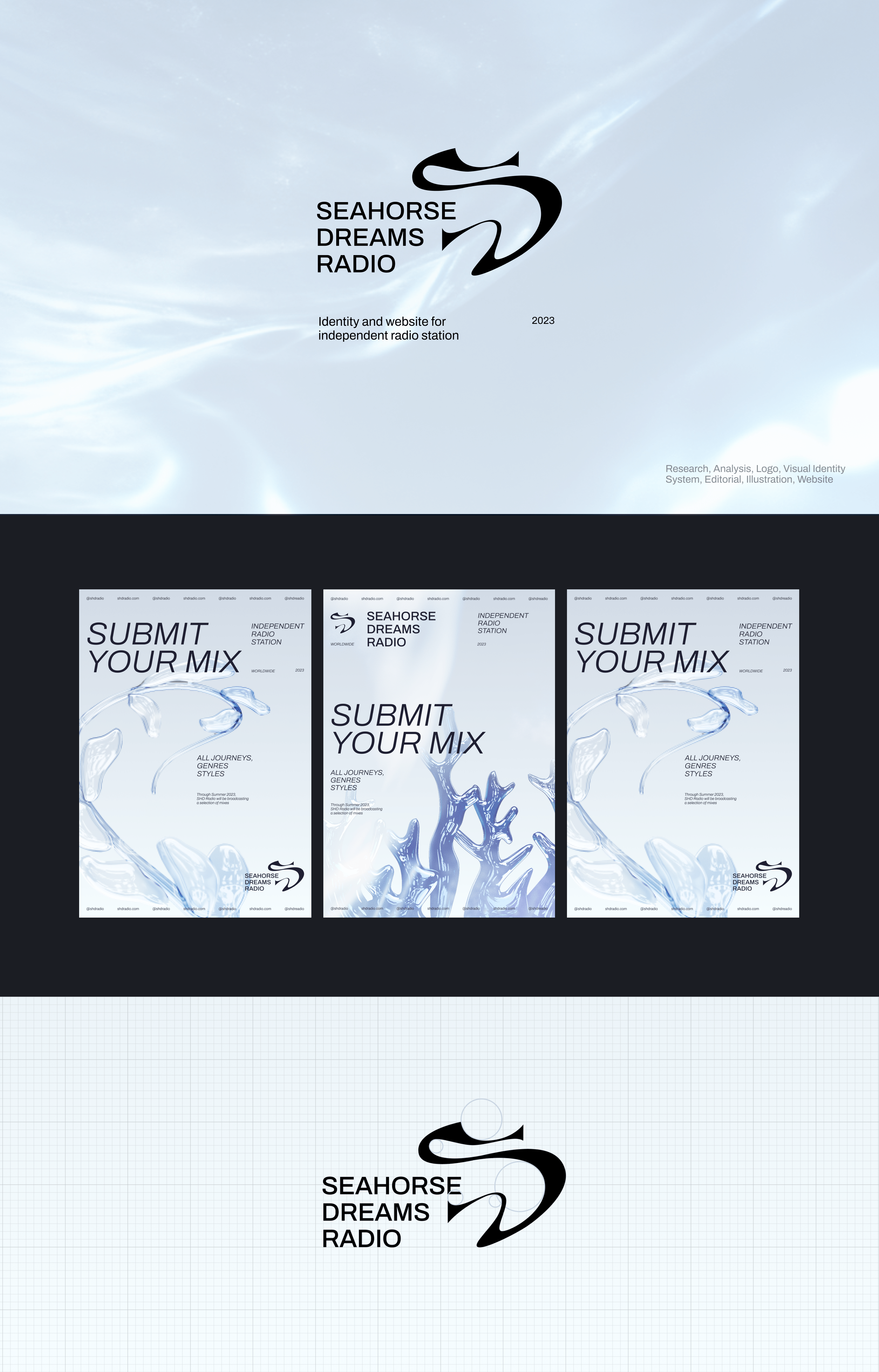 Seahorse Dreams Radio Identity — Изображение №1 — Брендинг на Dprofile