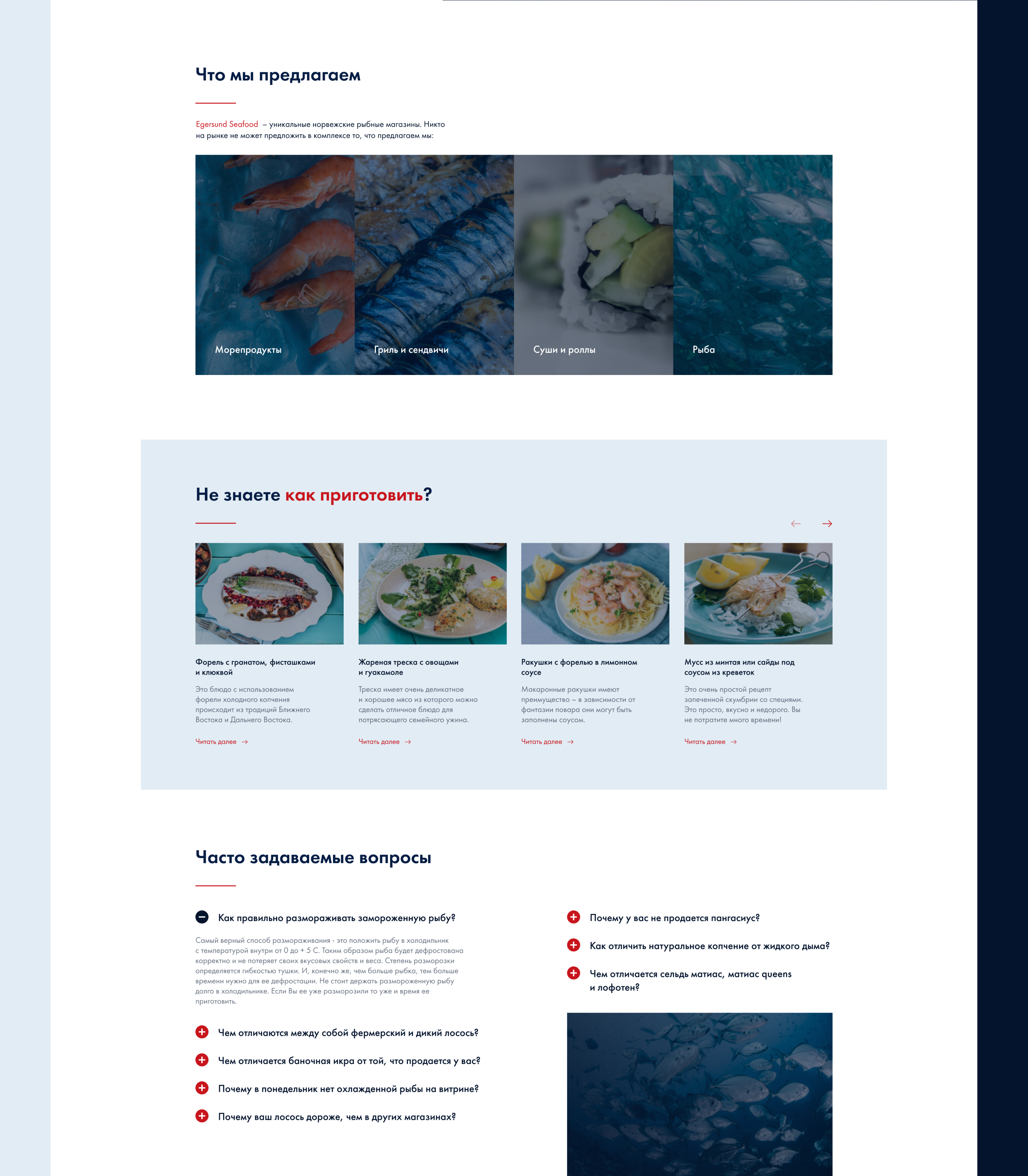 Морепродукты Egersund — Изображение №4 — Интерфейсы на Dprofile