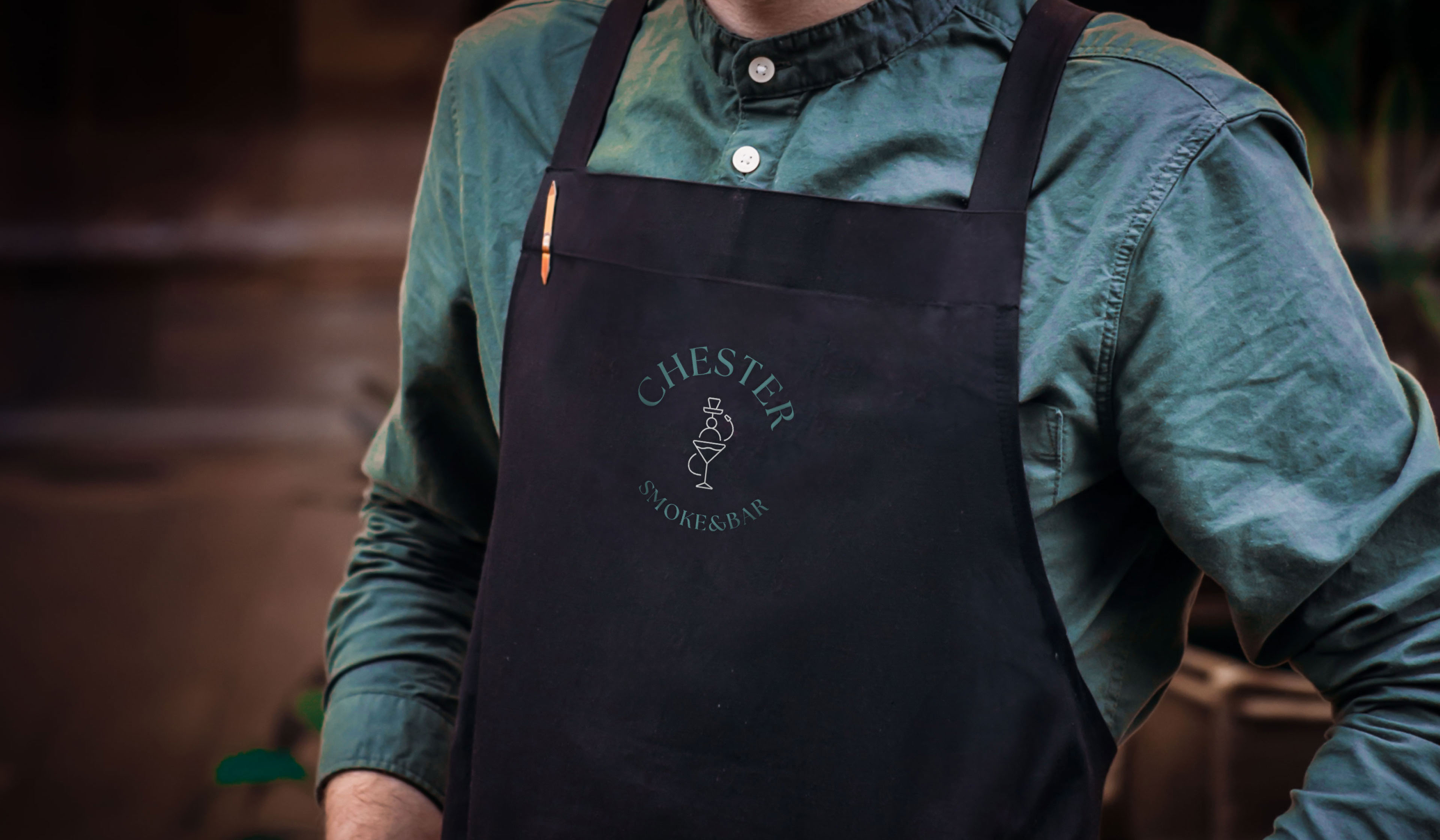 CHESTER SMOKE&BAR | Brand Identity — Изображение №2 — Брендинг, Графика на Dprofile