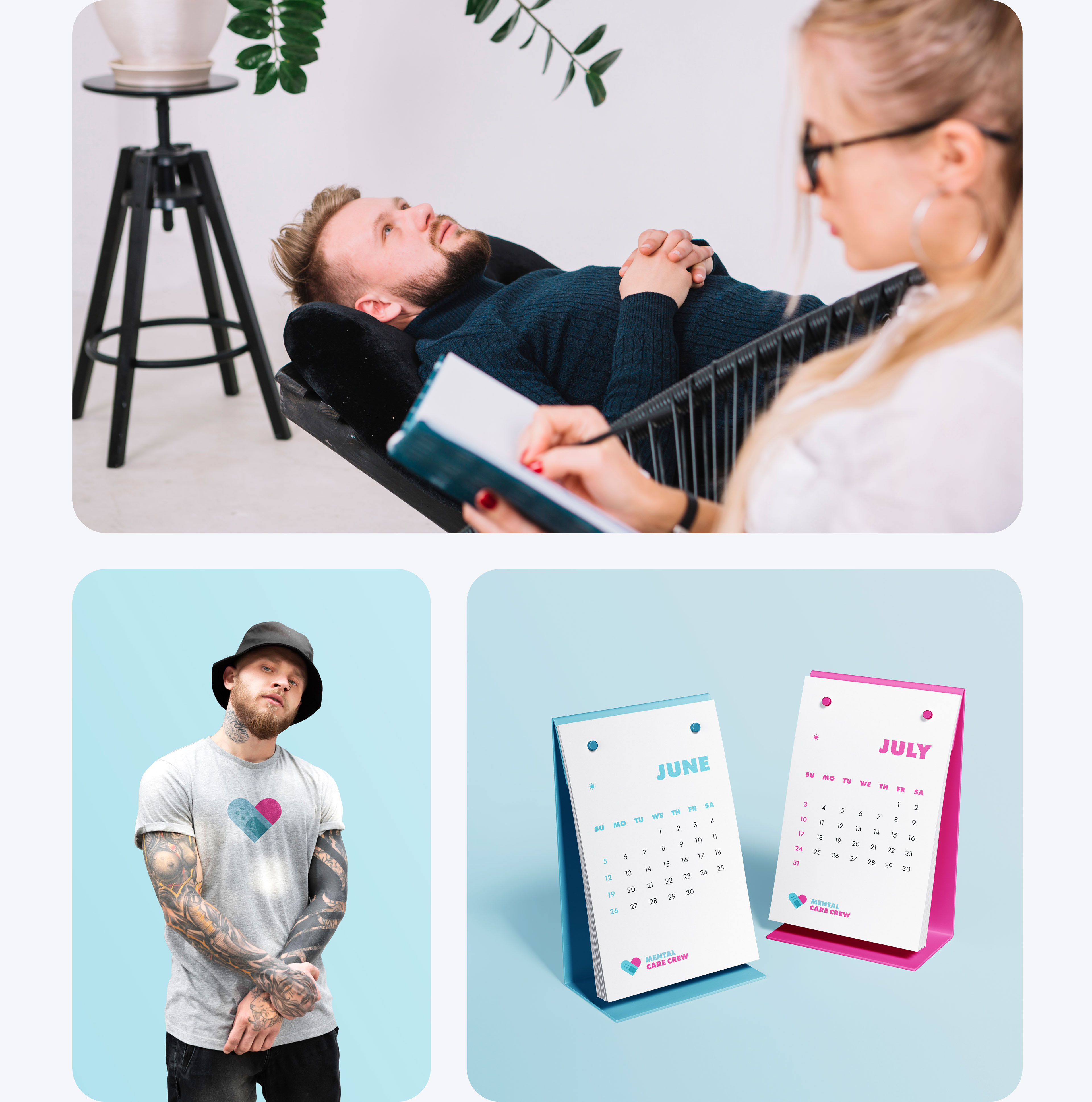 Mental Care Crew | Logo & Website — Изображение №14 — Интерфейсы, Брендинг на Dprofile