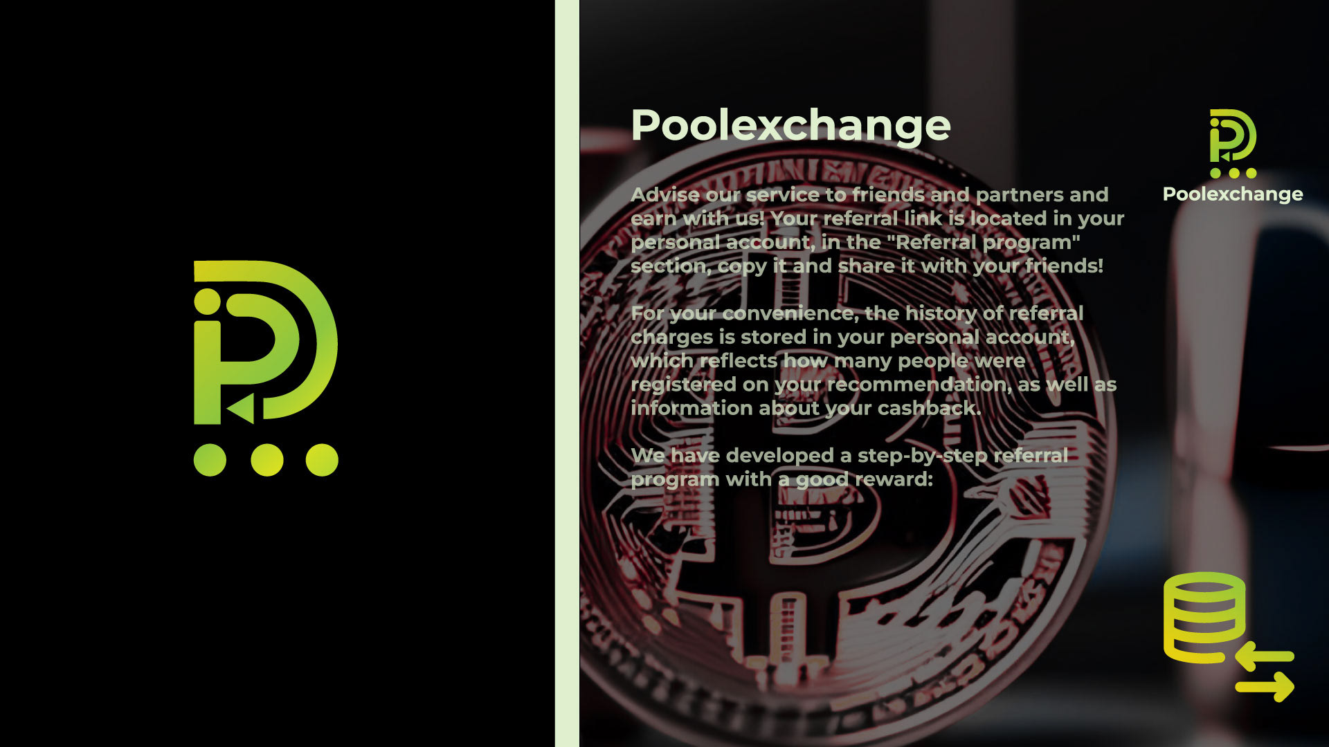 Логотип для обменника Poolexchange — Изображение №5 — Брендинг, Графика на Dprofile