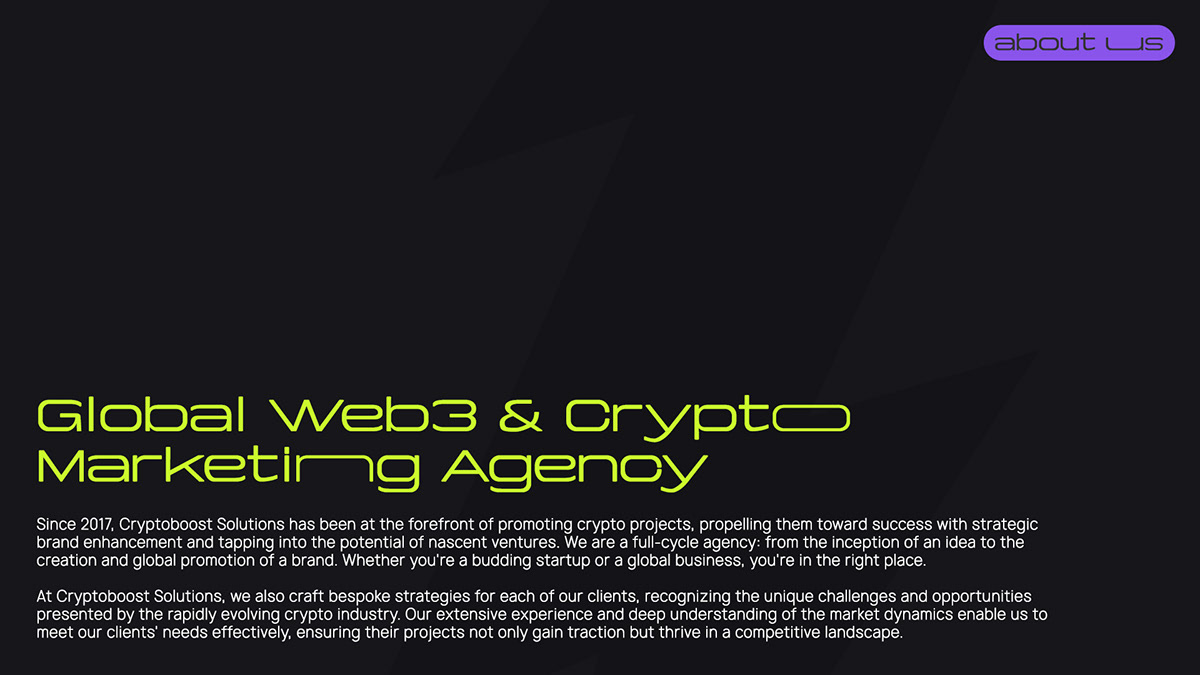 Cryptoboost — Изображение №2 — Брендинг на Dprofile
