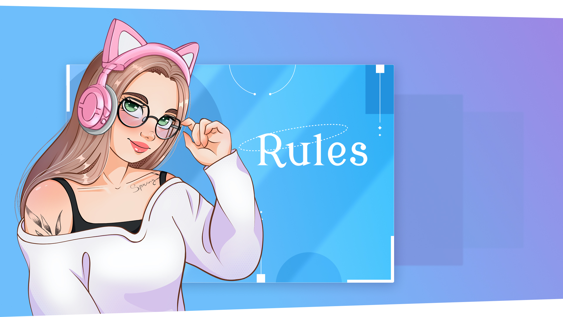 Иллюстрации для канала на Twitch — Изображение №10 — Интерфейсы, Иллюстрация на Dprofile