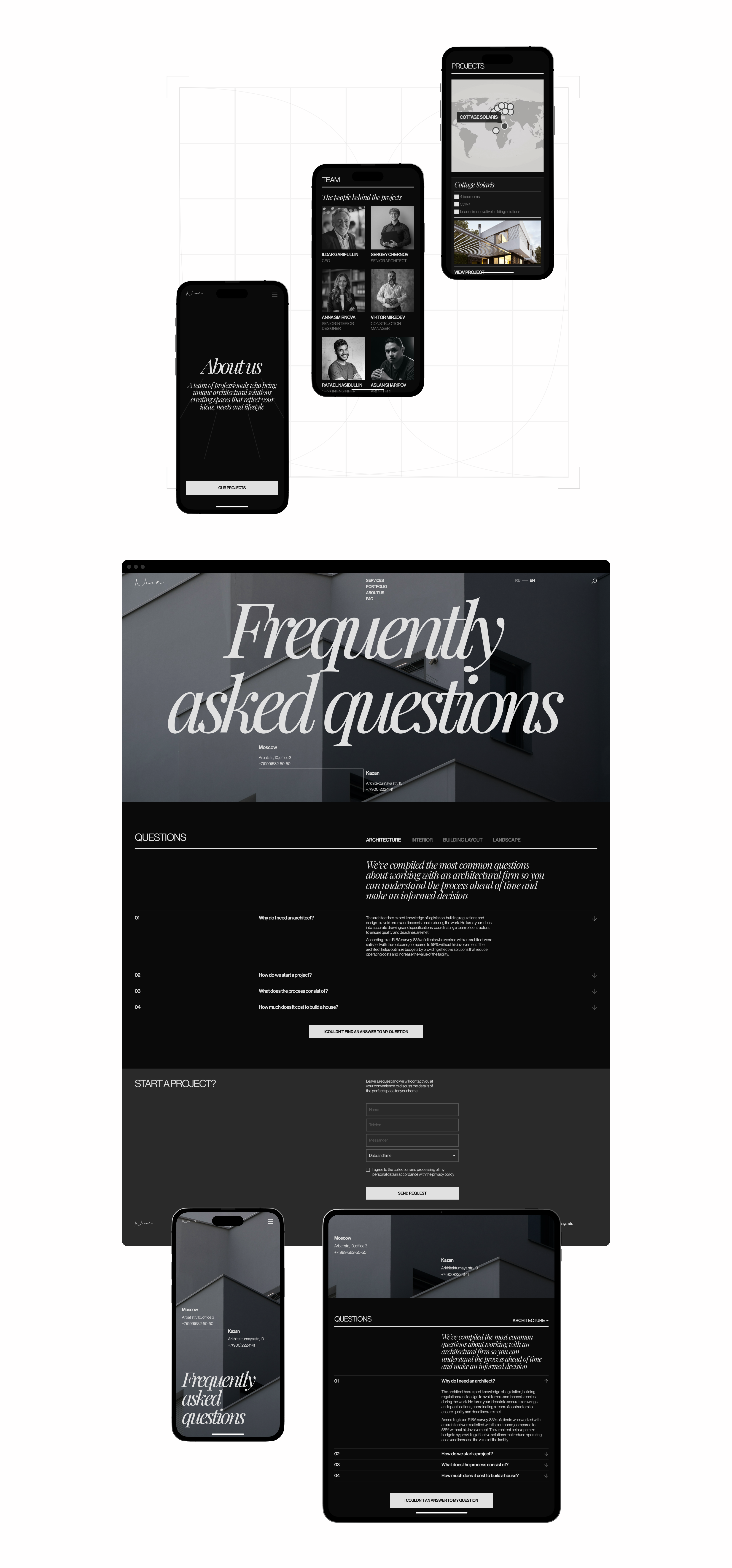 Bureau NUE | Corporate Website — Изображение №12 — Интерфейсы на Dprofile