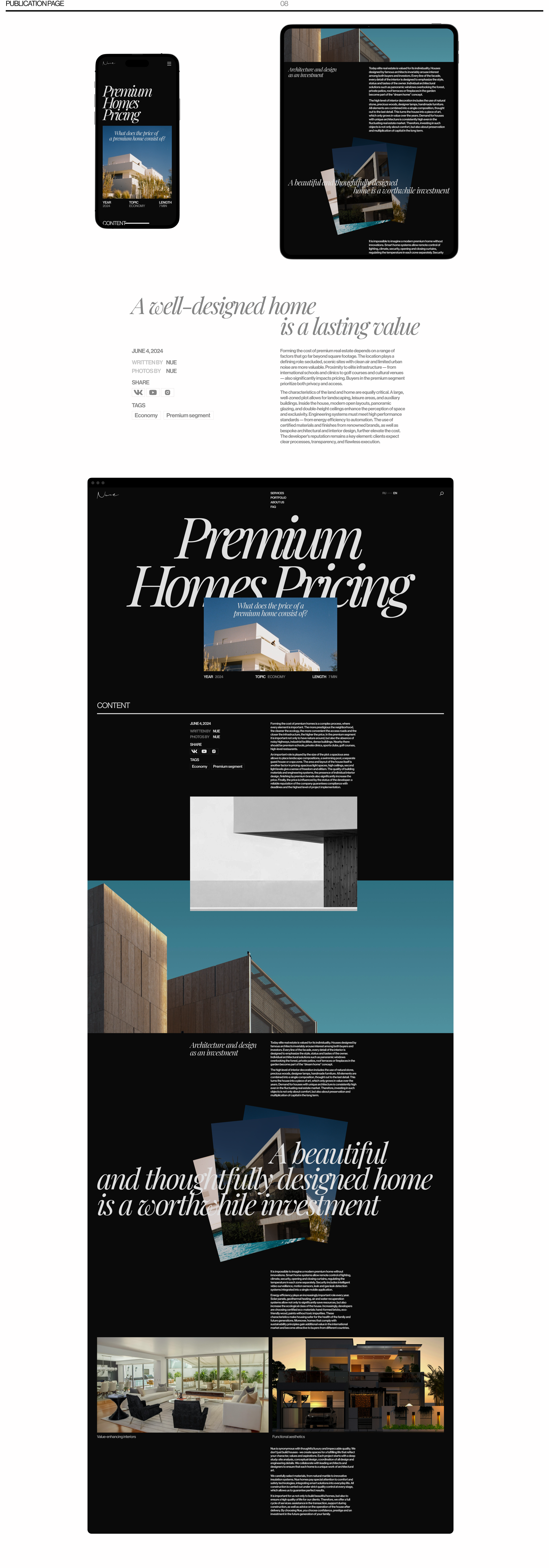 Bureau NUE | Corporate Website — Изображение №16 — Интерфейсы на Dprofile