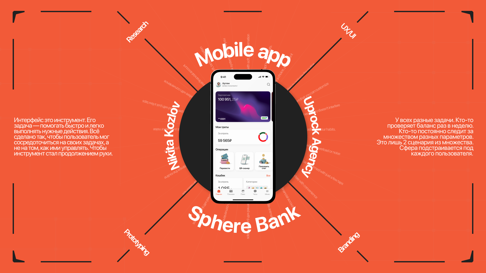 Sphere Bank | Mobile App — Изображение №1 — Интерфейсы на Dprofile