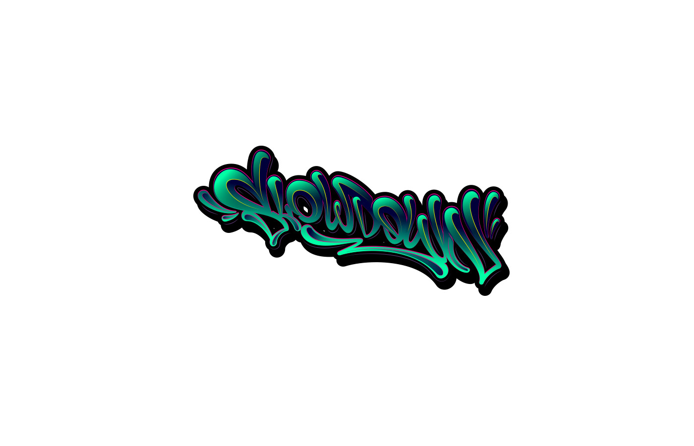 Lettering set 12/ Graffiti liquid style — Изображение №20 — Брендинг, Графика на Dprofile
