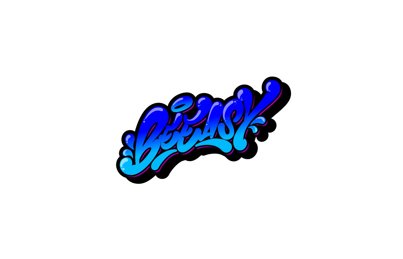 Lettering set 12/ Graffiti liquid style — Изображение №10 — Брендинг, Графика на Dprofile