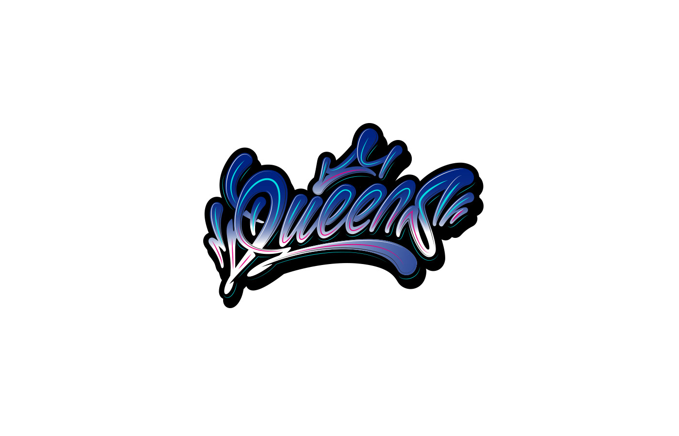 Lettering set 12/ Graffiti liquid style — Изображение №1 — Брендинг, Графика на Dprofile
