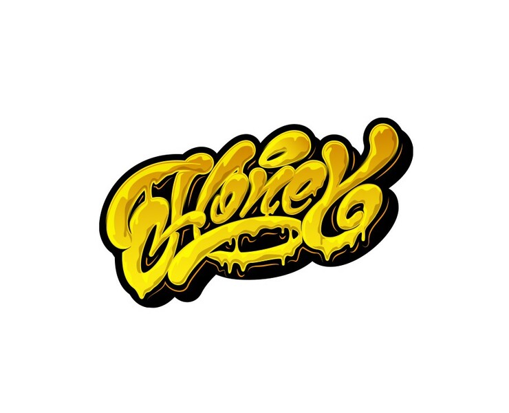 Lettering set 12/ Graffiti liquid style — Брендинг, Графика на Dprofile