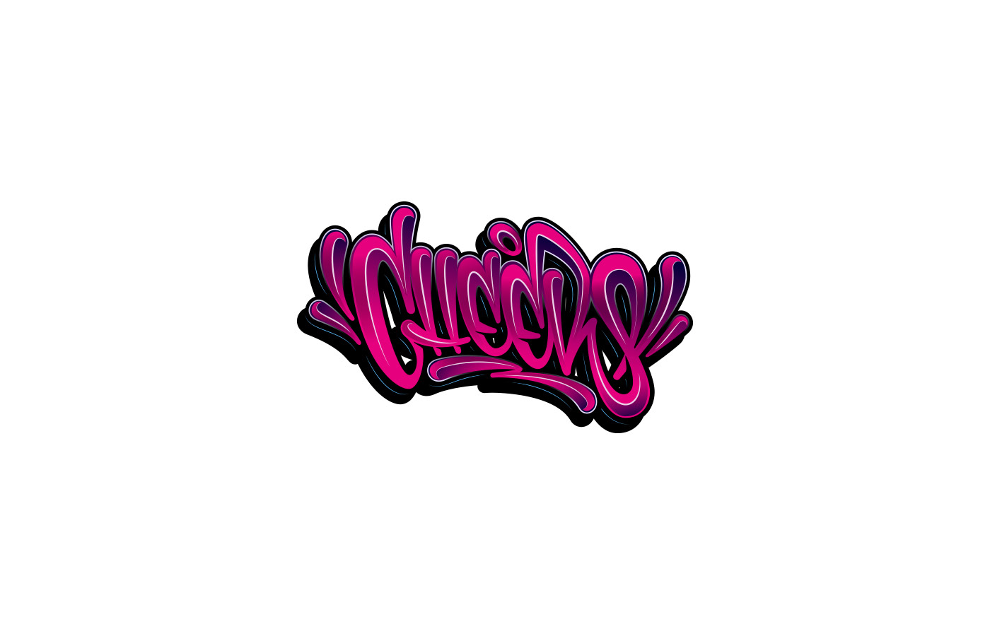 Lettering set 12/ Graffiti liquid style — Изображение №23 — Брендинг, Графика на Dprofile
