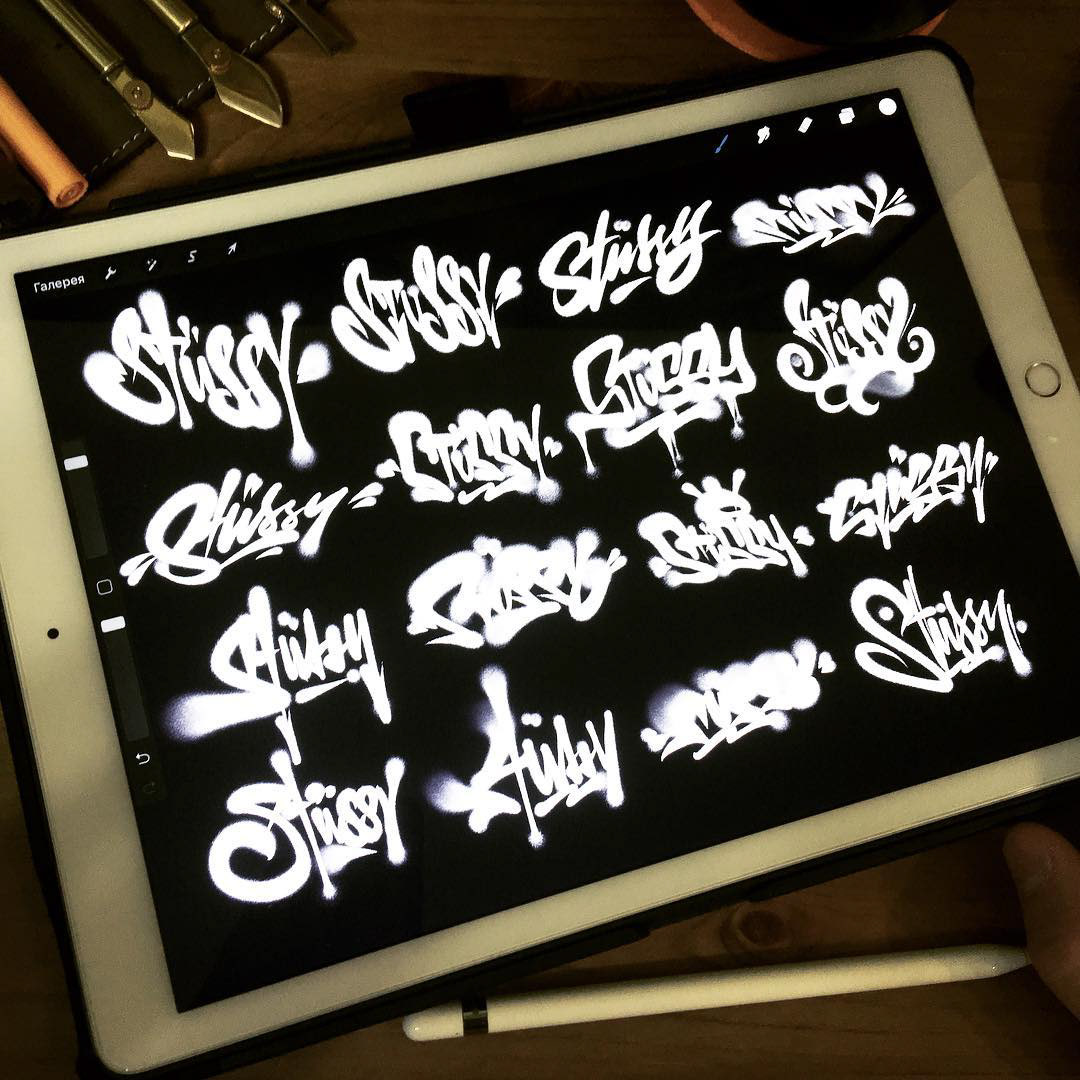 Fat Cap graffiti tags on iPad Pro vol.3 — Изображение №48 — Иллюстрация, Графика на Dprofile