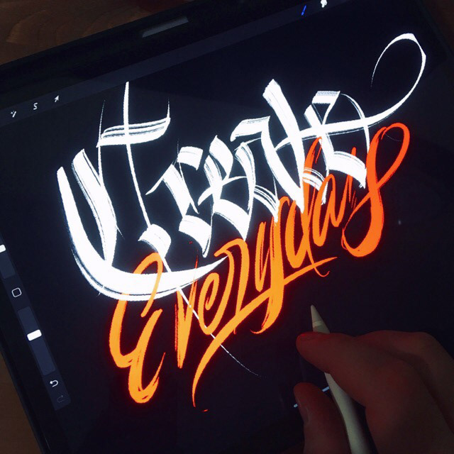 Fat Cap graffiti tags on iPad Pro vol.3 — Изображение №45 — Иллюстрация, Графика на Dprofile
