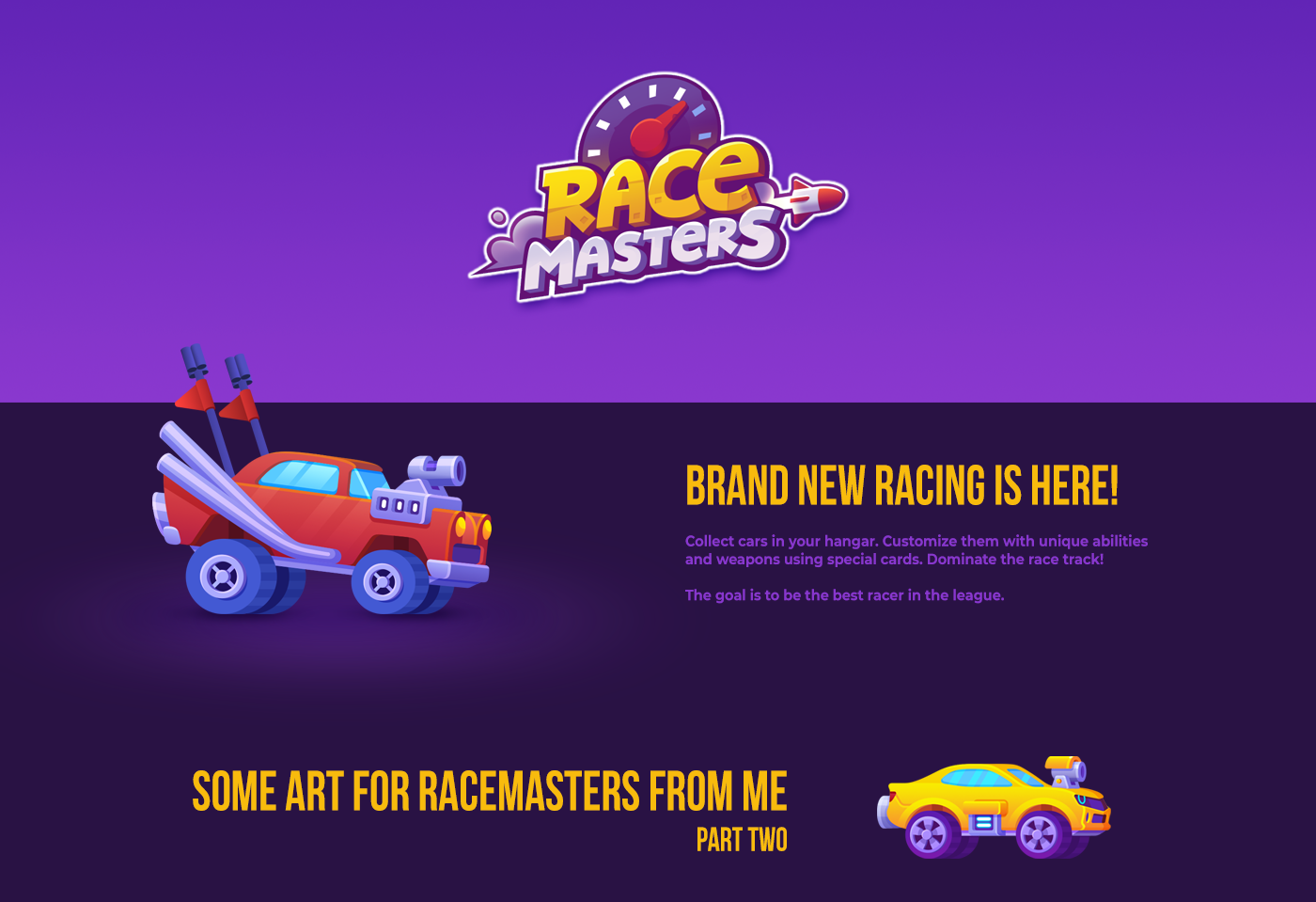 RaceMasters art part two — Изображение №1 — Иллюстрация, Графика на Dprofile