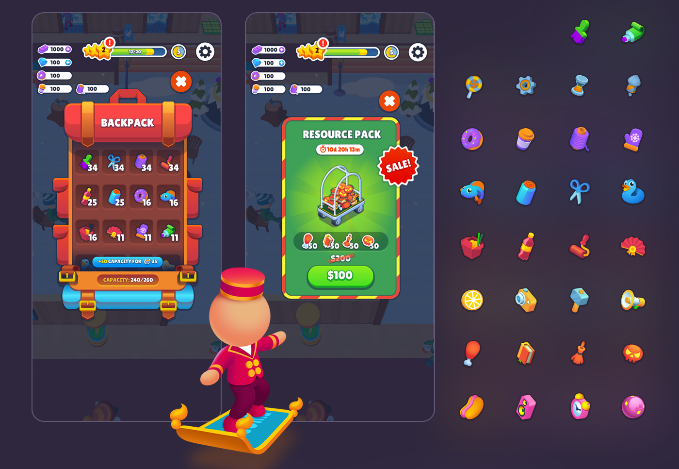 My Perfect Hotel/UI — Изображение №11 — Интерфейсы, Графика на Dprofile