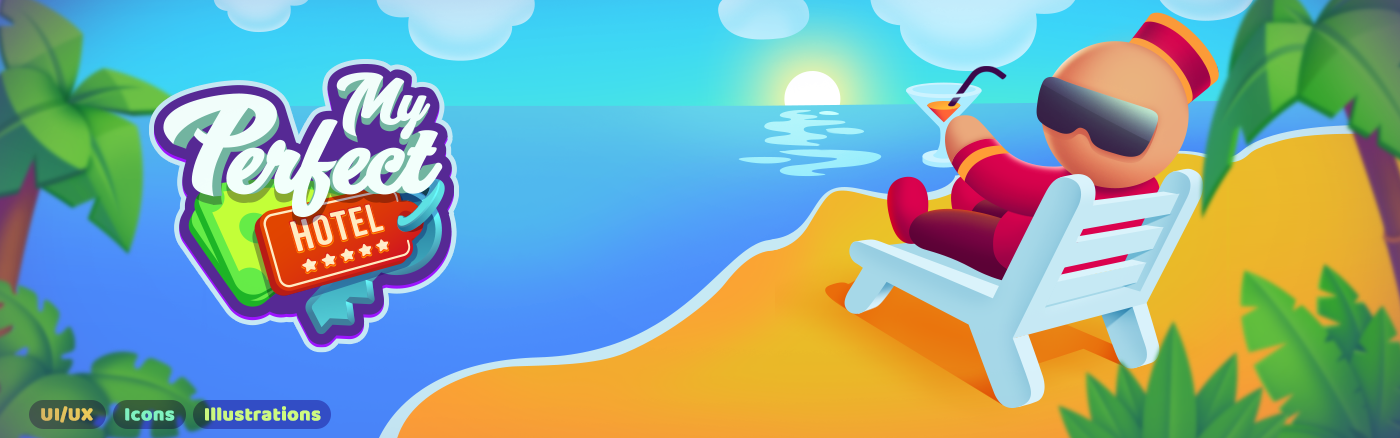 My Perfect Hotel/UI — Изображение №1 — Интерфейсы, Графика на Dprofile