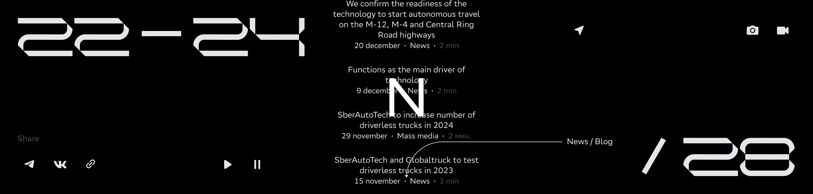 SberAutoTech. Corporate web — Изображение №23 — Интерфейсы, Анимация на Dprofile