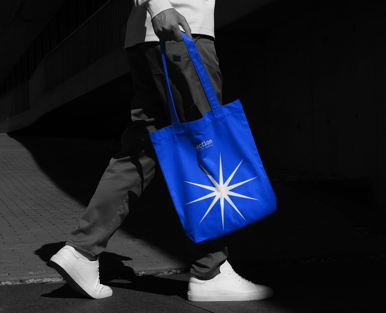 Брендинг ивент-агентства «action» — Брендинг, Графика на Dprofile