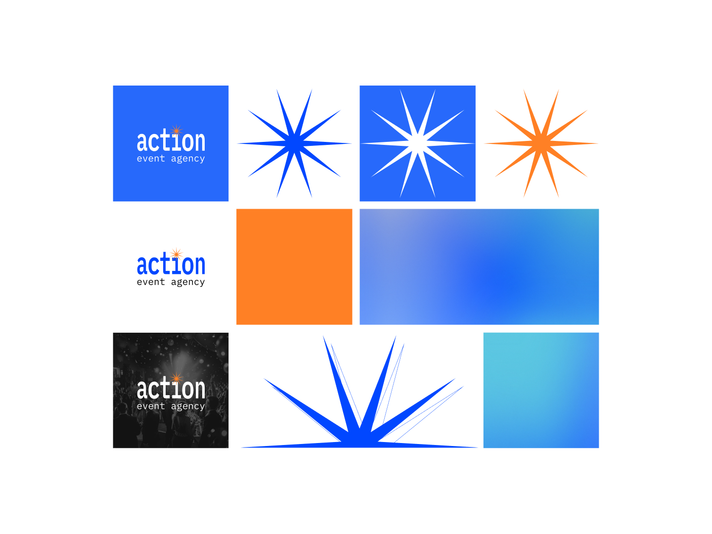 Брендинг ивент-агентства «action» — Изображение №1 — Брендинг, Графика на Dprofile