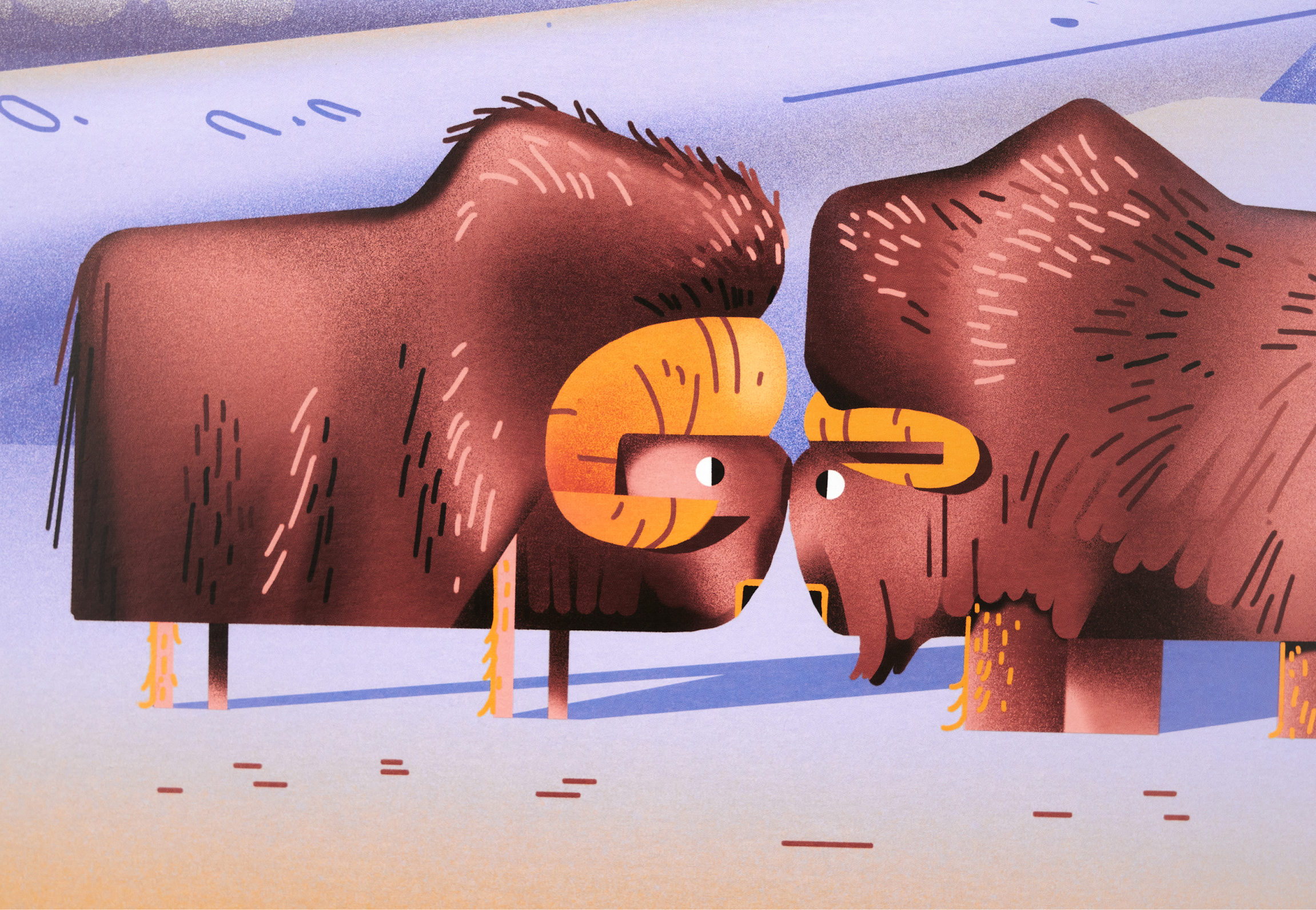 «Мудрые советы живой природы» — календарь для ВАСТА ДИСКАВЕ… — Изображение №7 — Иллюстрация, Графика на Dprofile