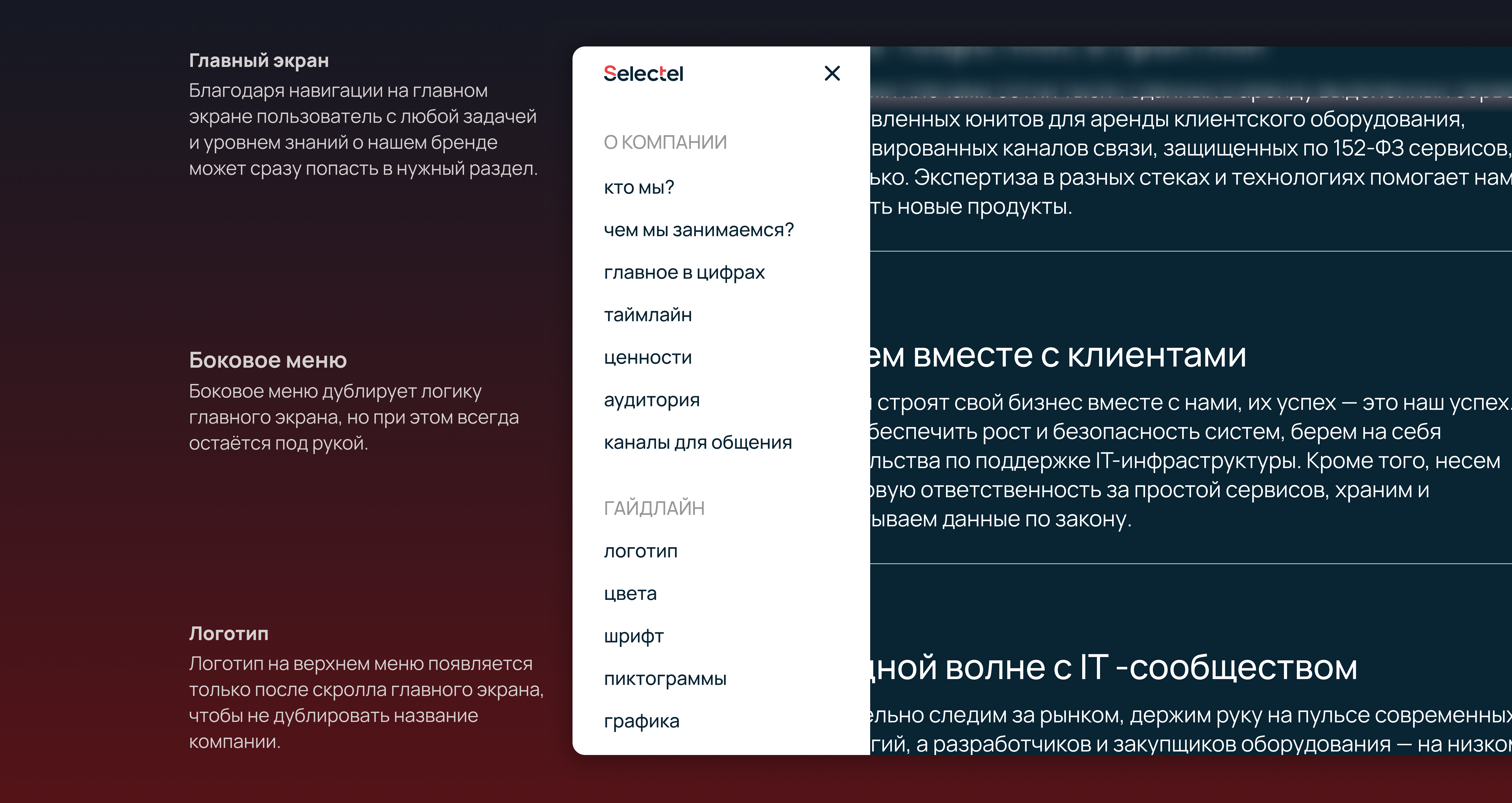 Selectel Brandbook — Изображение №4 — Интерфейсы, Брендинг на Dprofile