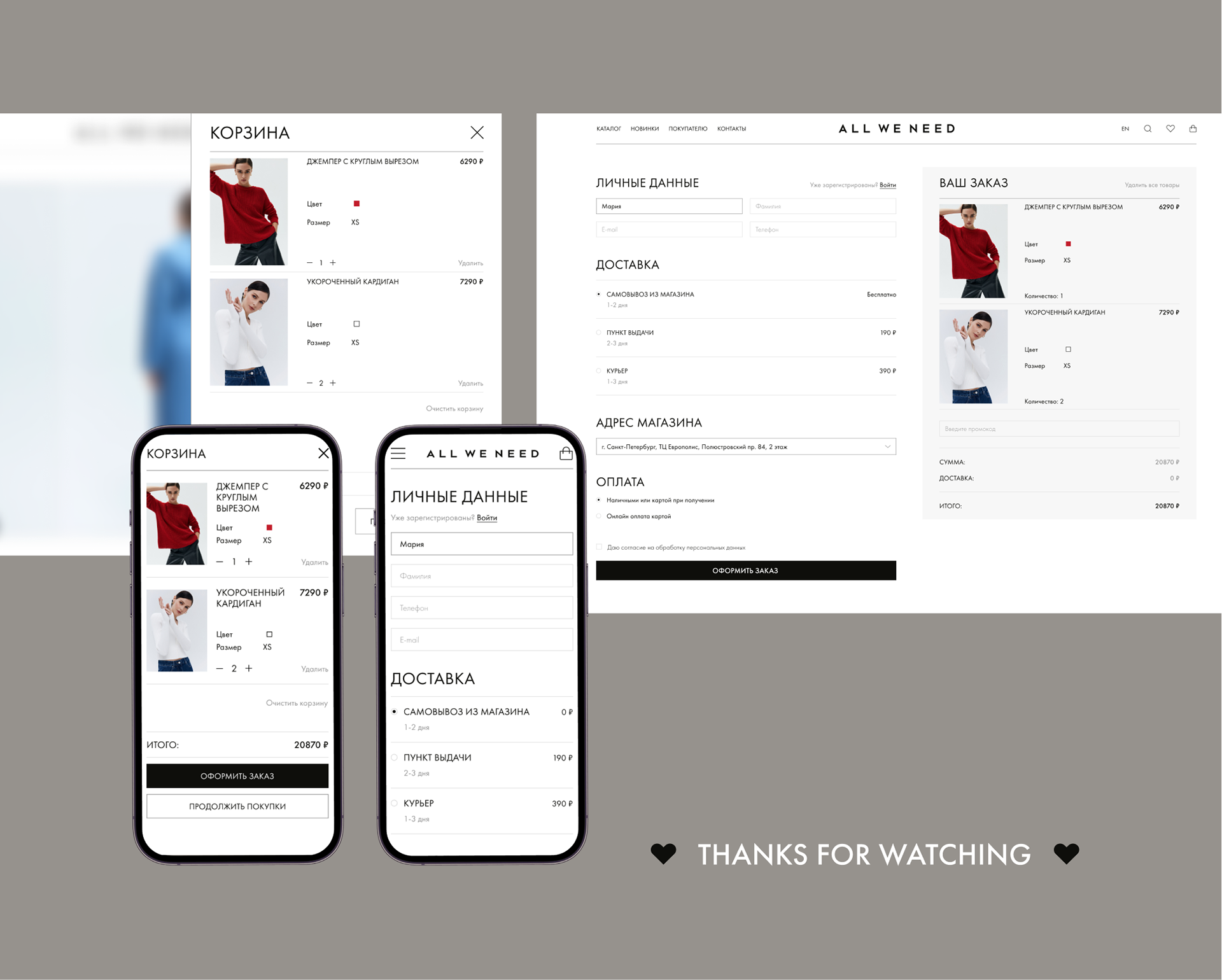 ALL WE NEED | E-commerce | Redesign concept — Изображение №10 — Интерфейсы на Dprofile