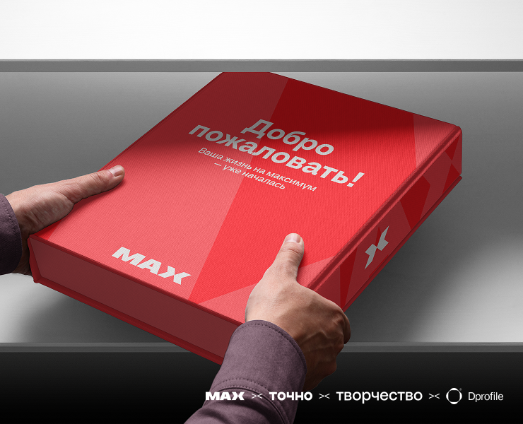 Бренд-концепция для MAX — Брендинг, Графика на Dprofile