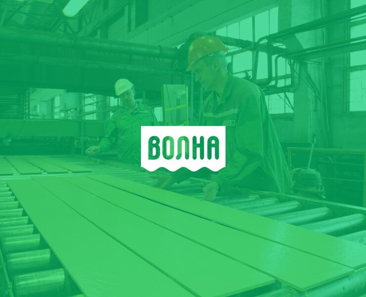 Волна - корпоративный веб-сайт — Интерфейсы на Dprofile