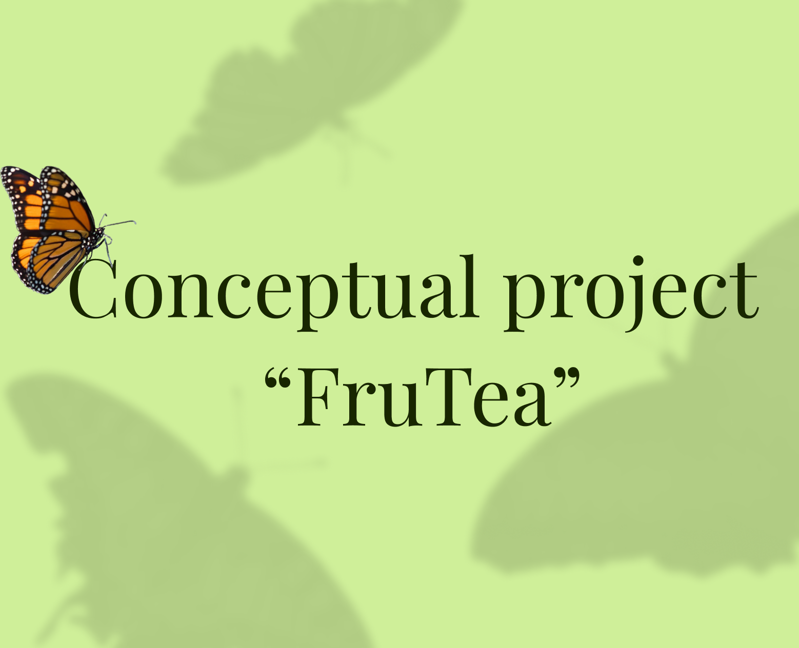 FruiTea | Packaging concept design project — Брендинг на Dprofile