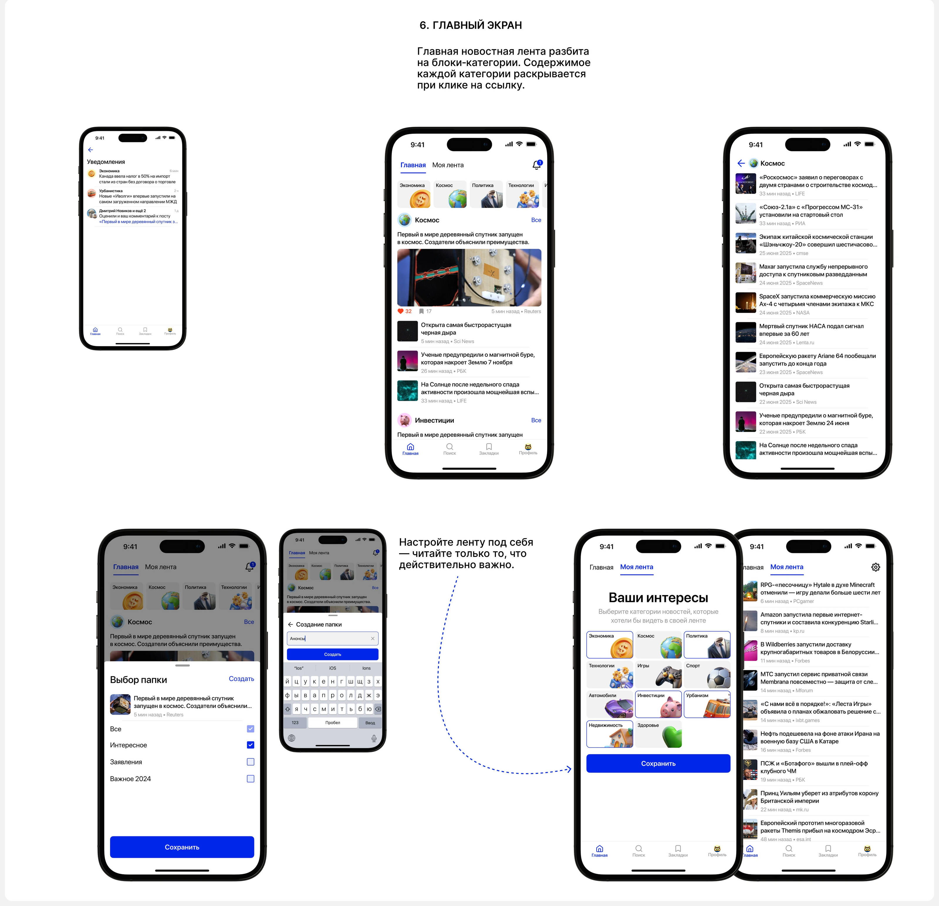 DailyBlog | Mobile App — Изображение №10 — Интерфейсы на Dprofile