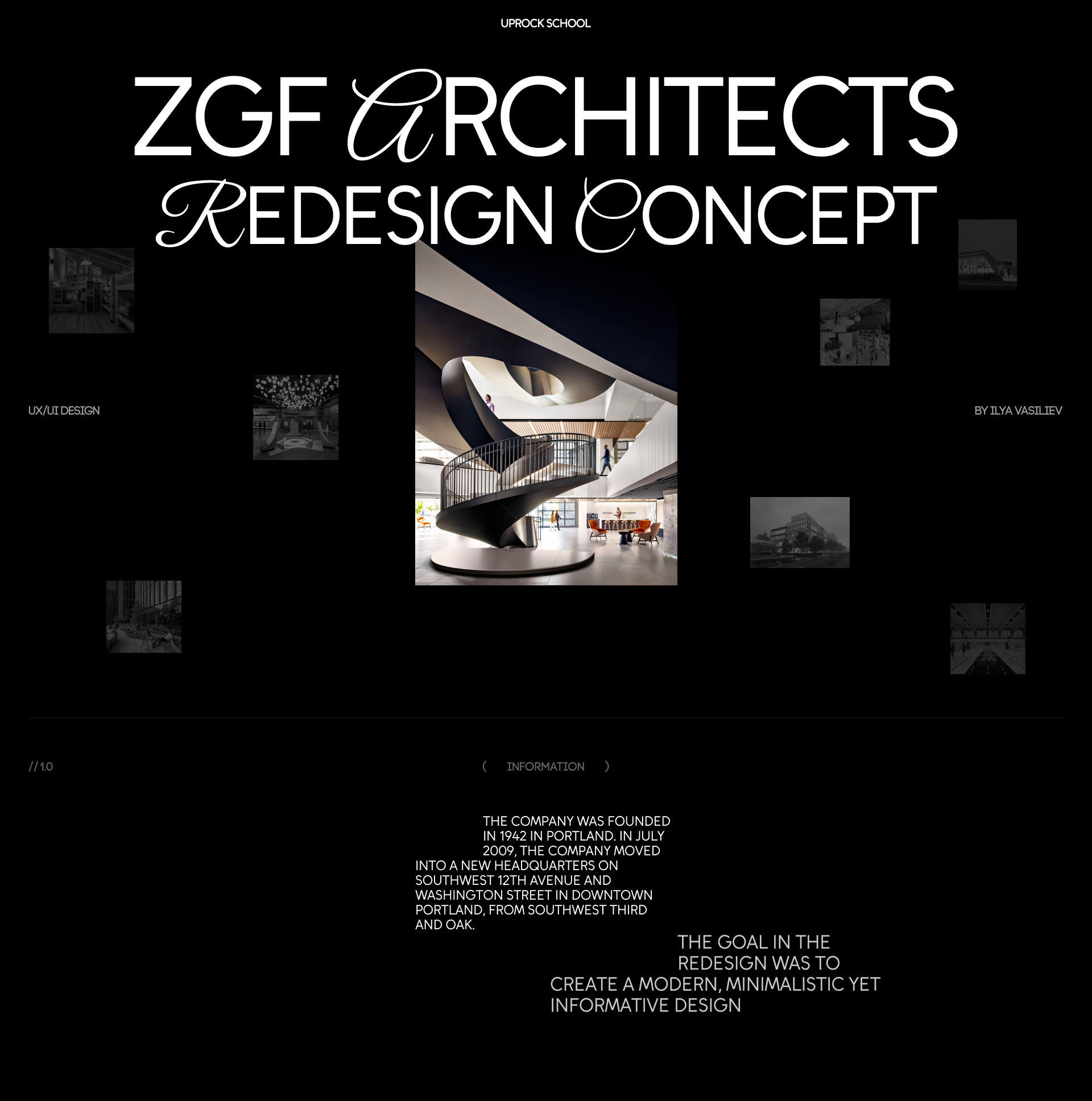 ZGF | Corporate Website — Изображение №1 — Интерфейсы, Анимация на Dprofile