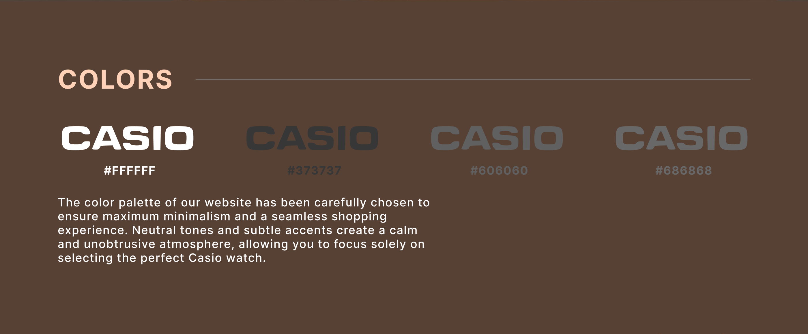 Casio Редизайн сайта | E-commerce проект — Изображение №16 — Интерфейсы, Анимация на Dprofile