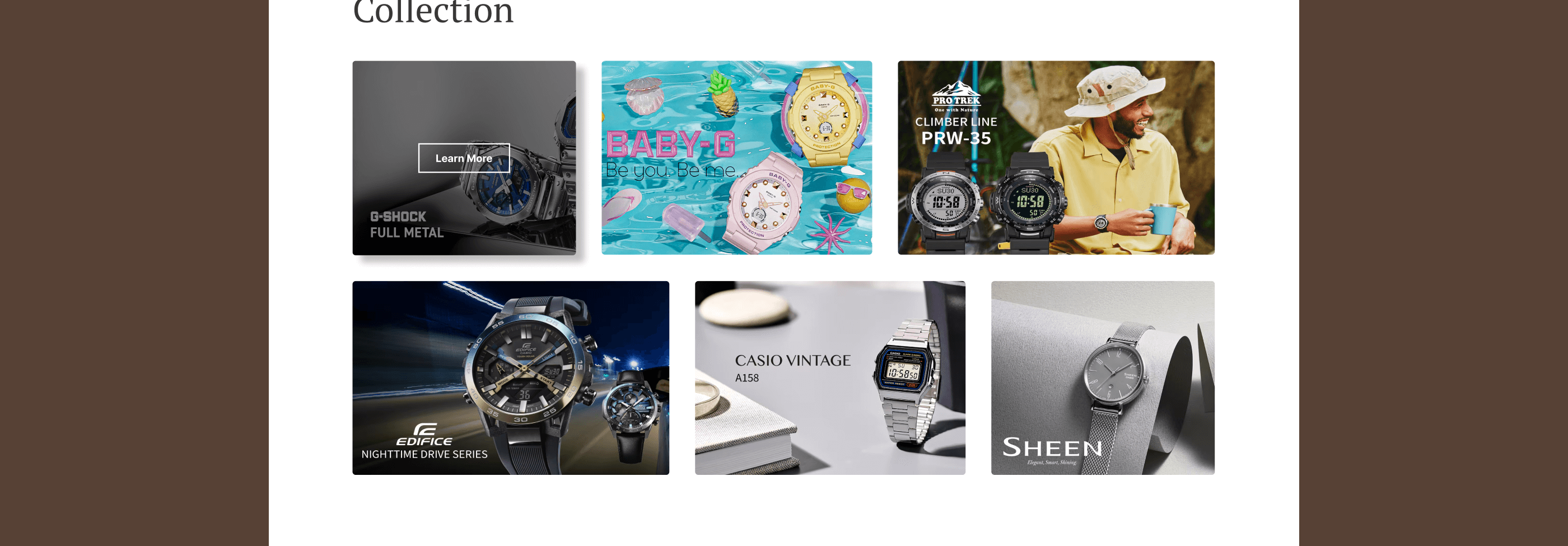 Casio Редизайн сайта | E-commerce проект — Изображение №7 — Интерфейсы, Анимация на Dprofile