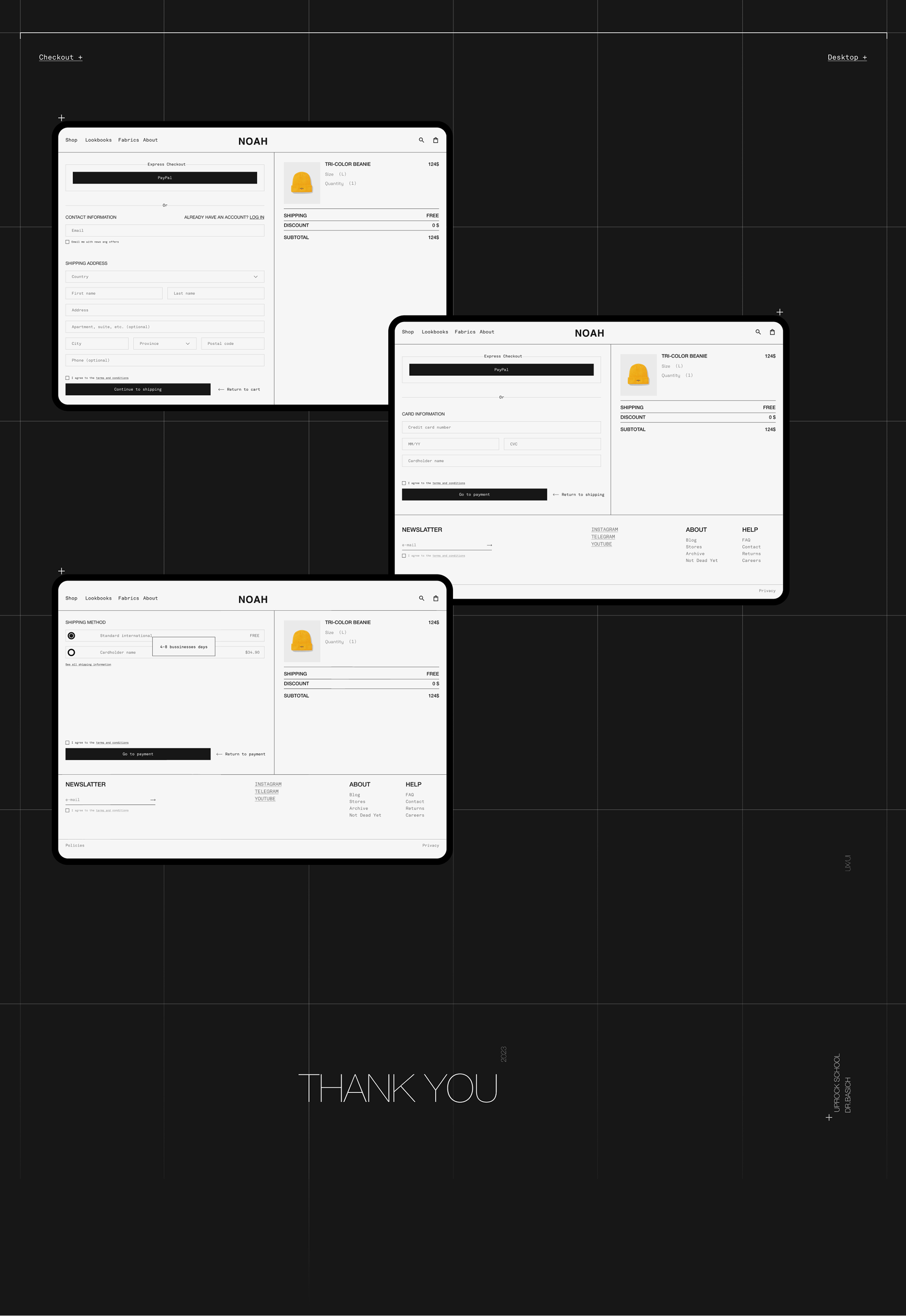 NOAH | E-commerce redesign — Изображение №8 — Интерфейсы, Брендинг на Dprofile