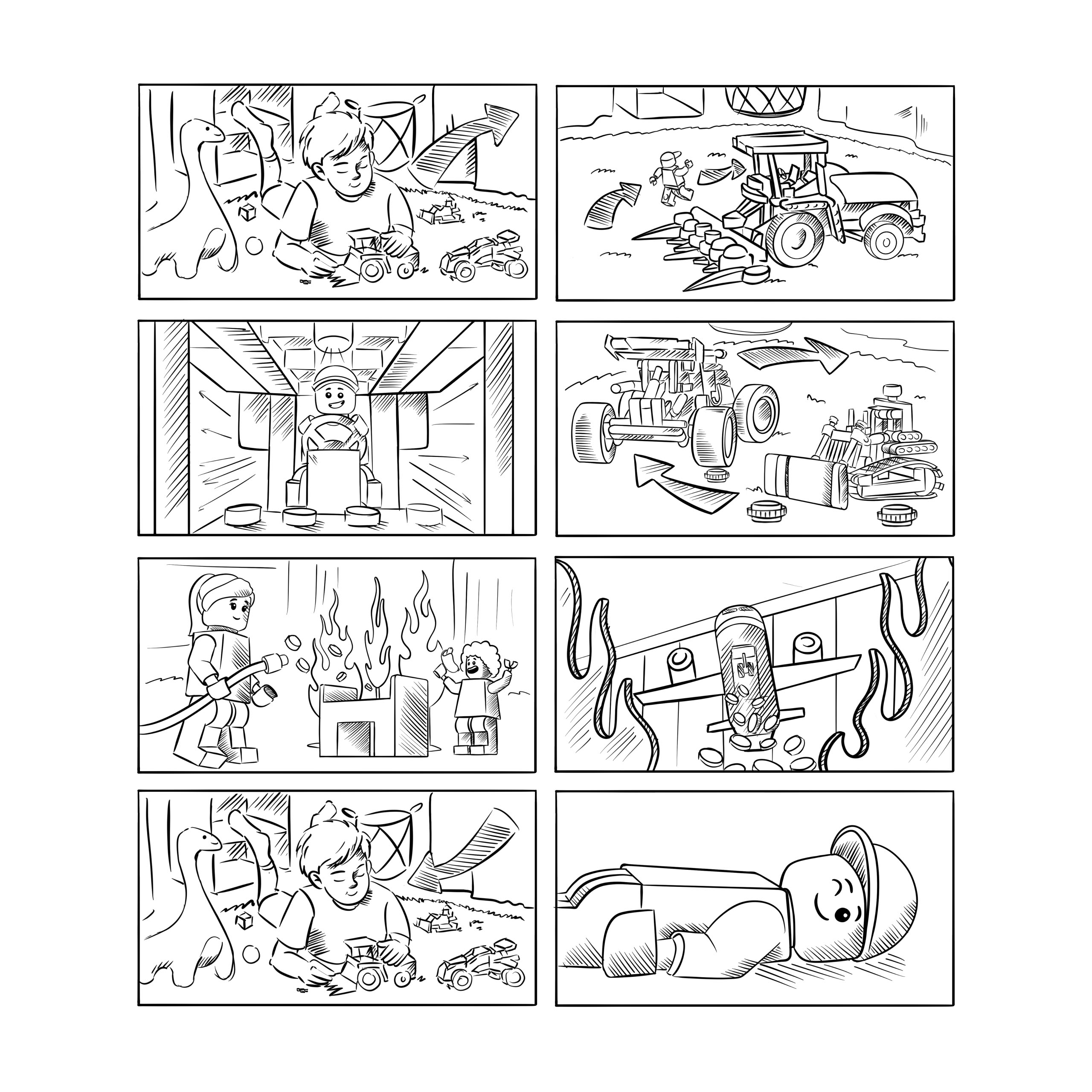 LEGO STORY | МЕГАМАРКЕТ — Изображение №4 — Анимация, Маркетинг на Dprofile