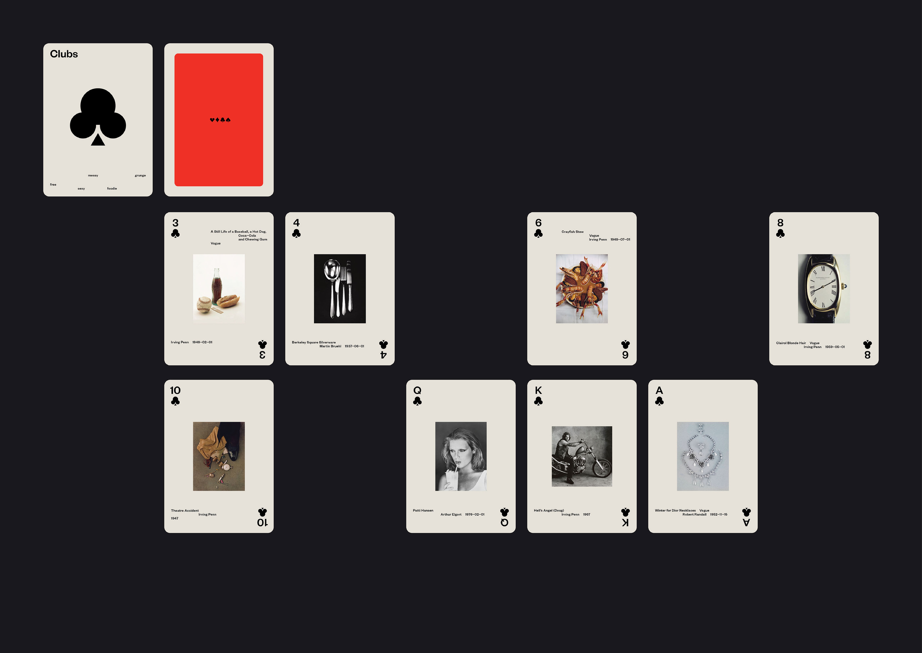 Игральные карты Condé Nast Archive — Изображение №7 — Графика на Dprofile