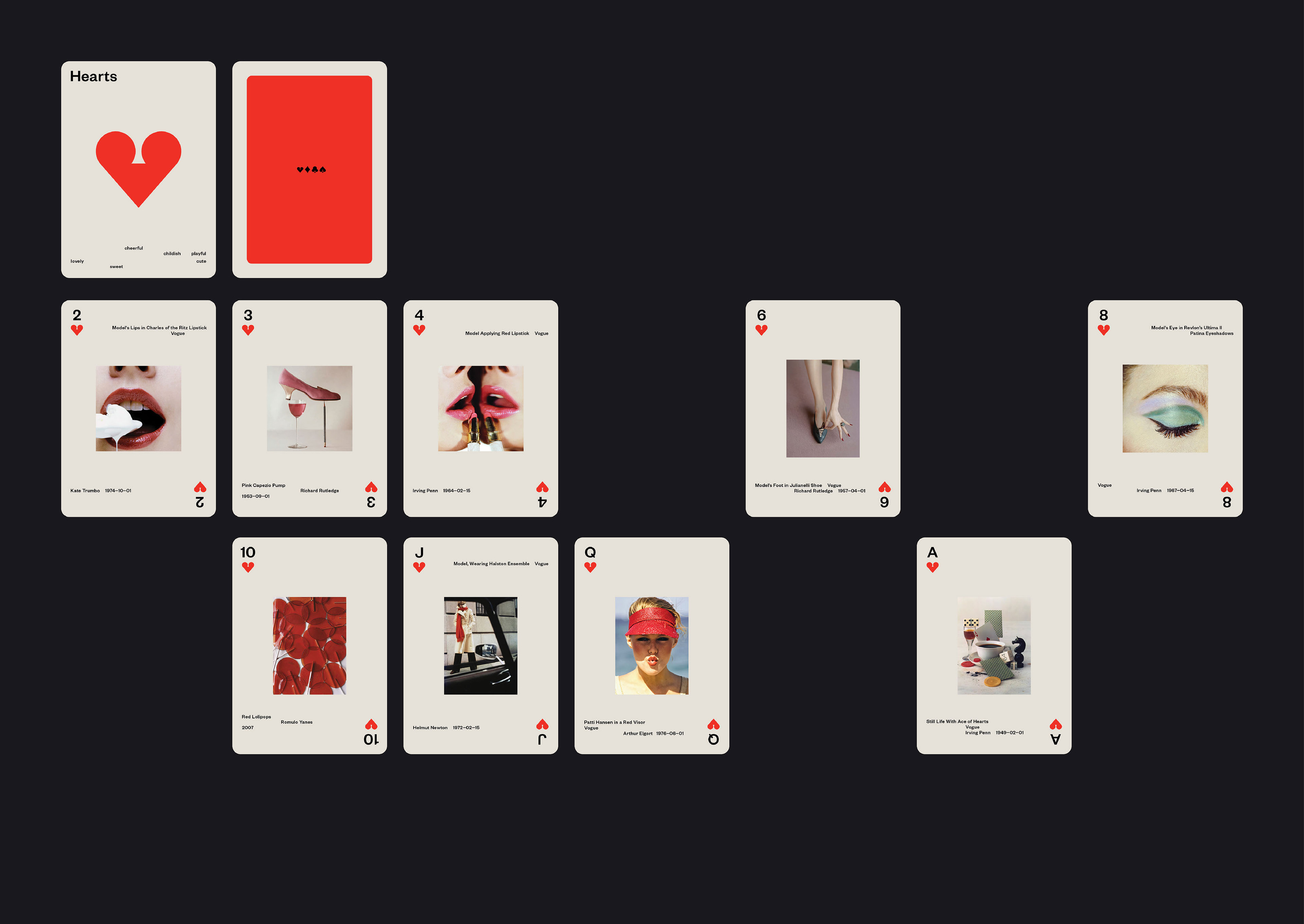 Игральные карты Condé Nast Archive — Изображение №5 — Графика на Dprofile