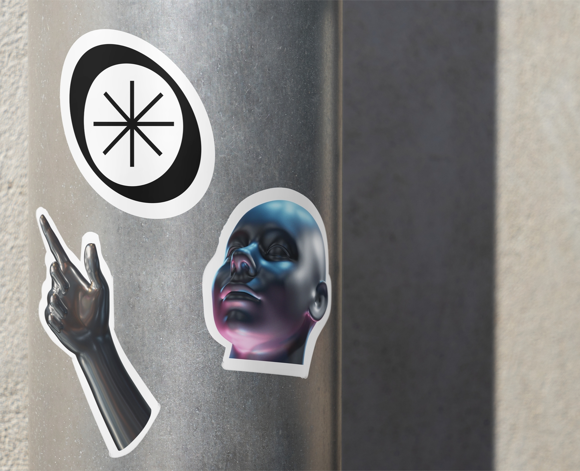 OMY — Брендинг, 3D на Dprofile