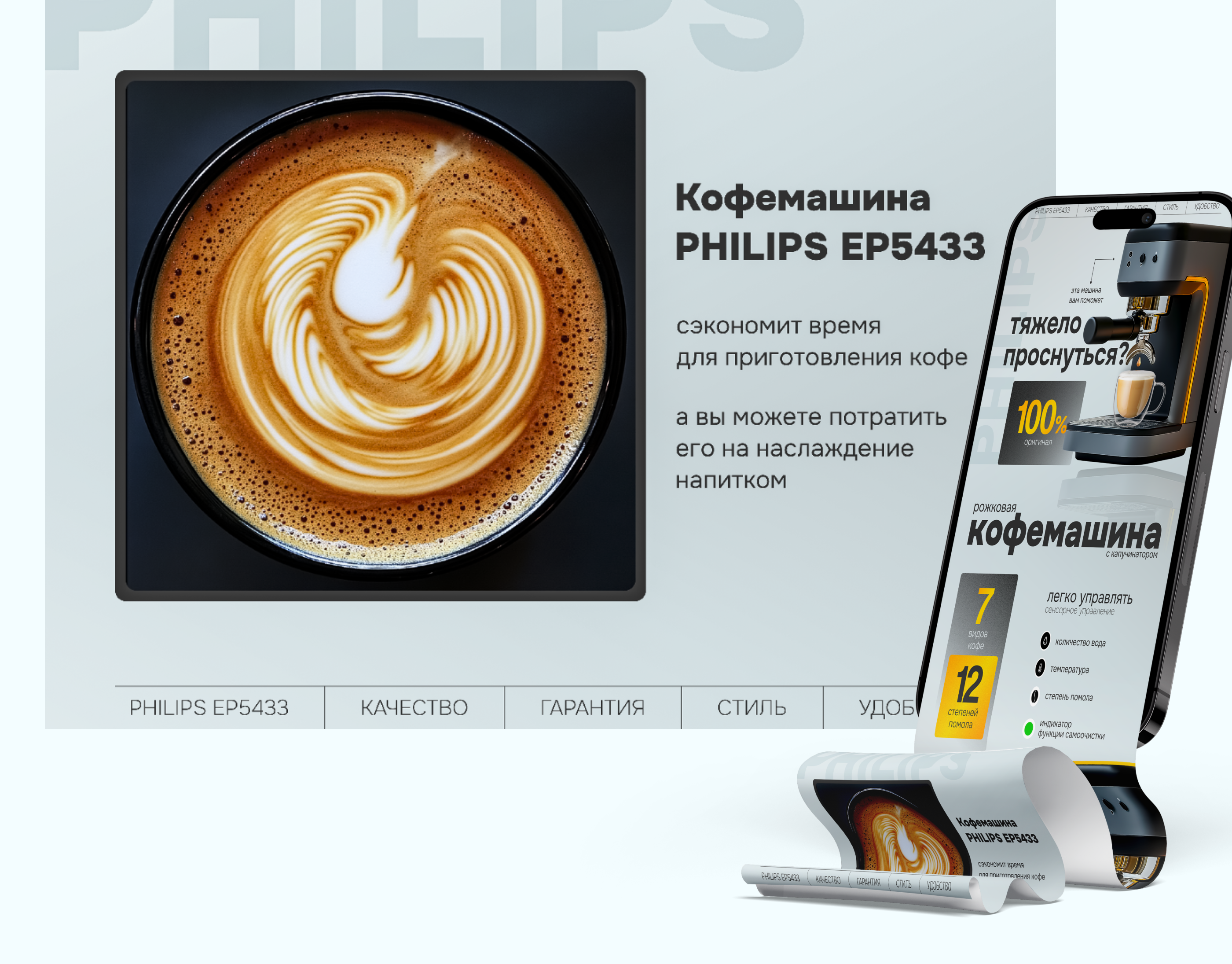 Инфографика для Wildberries | Кофемашина | Карточка товара — Изображение №11 — Графика, Маркетинг на Dprofile
