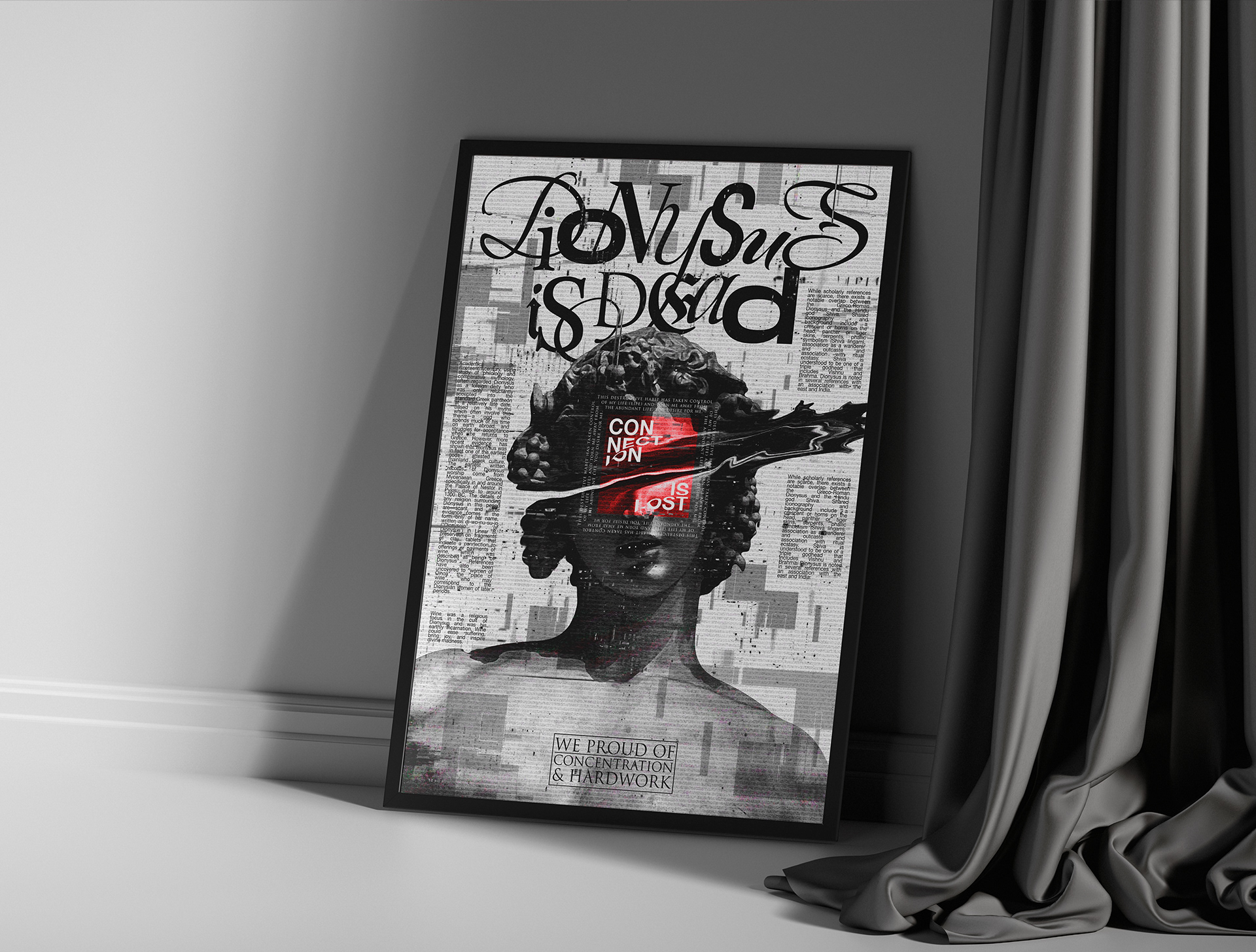 DIONYSUS IS DEAD | ANCIENT GREECE | Poster Collection — Изображение №7 — Графика на Dprofile